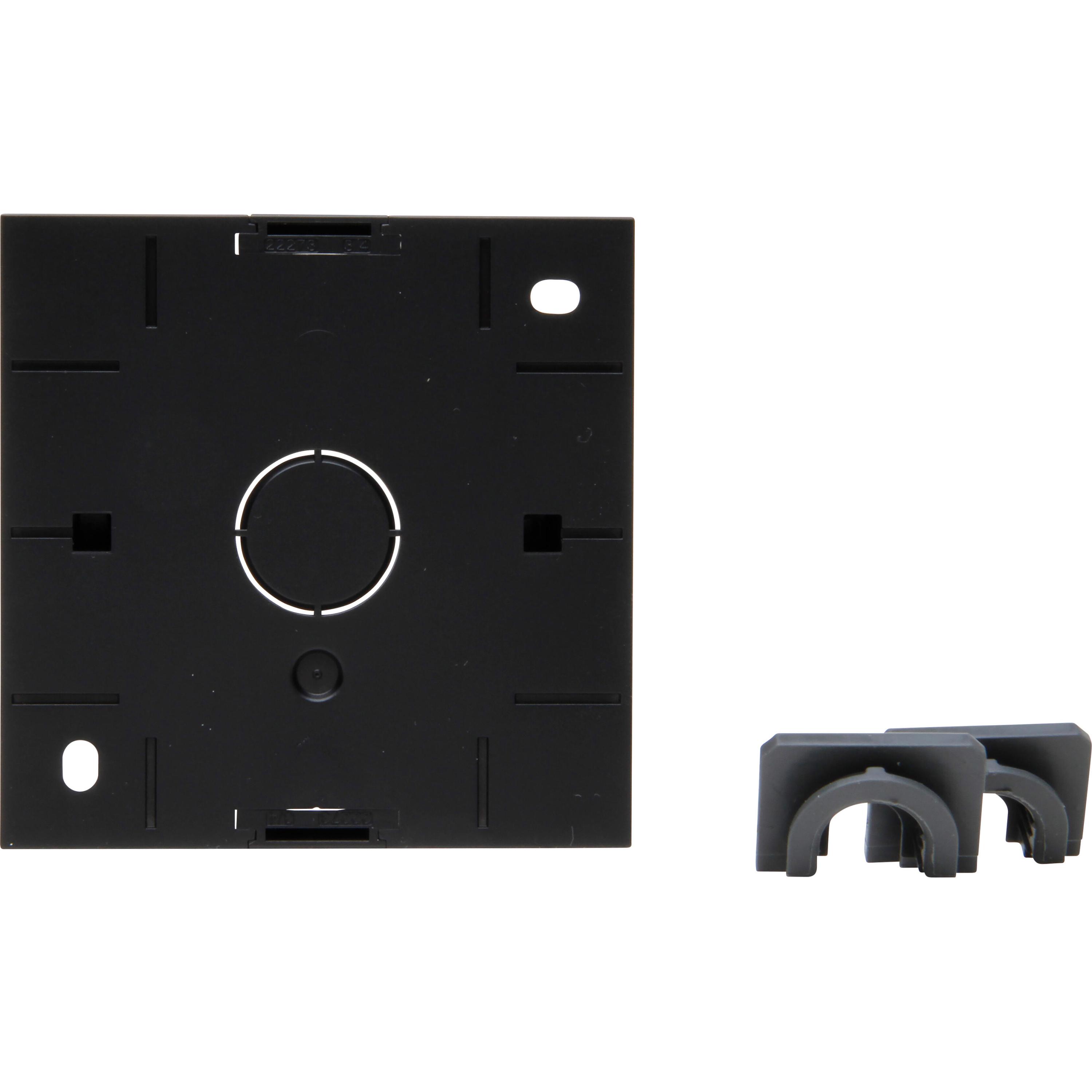 HK07 - Surface-mounted housing, 1-fold, colour: black matt - Image 3