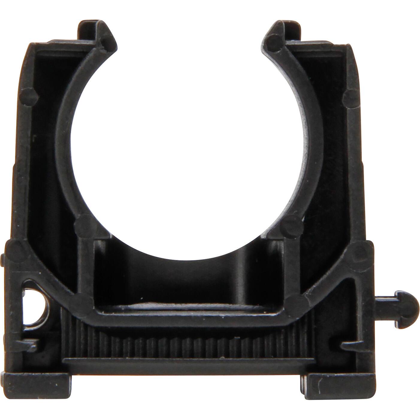 Clamp for insulating tube, 19mm, 10 pcs., colour: black - Image 3