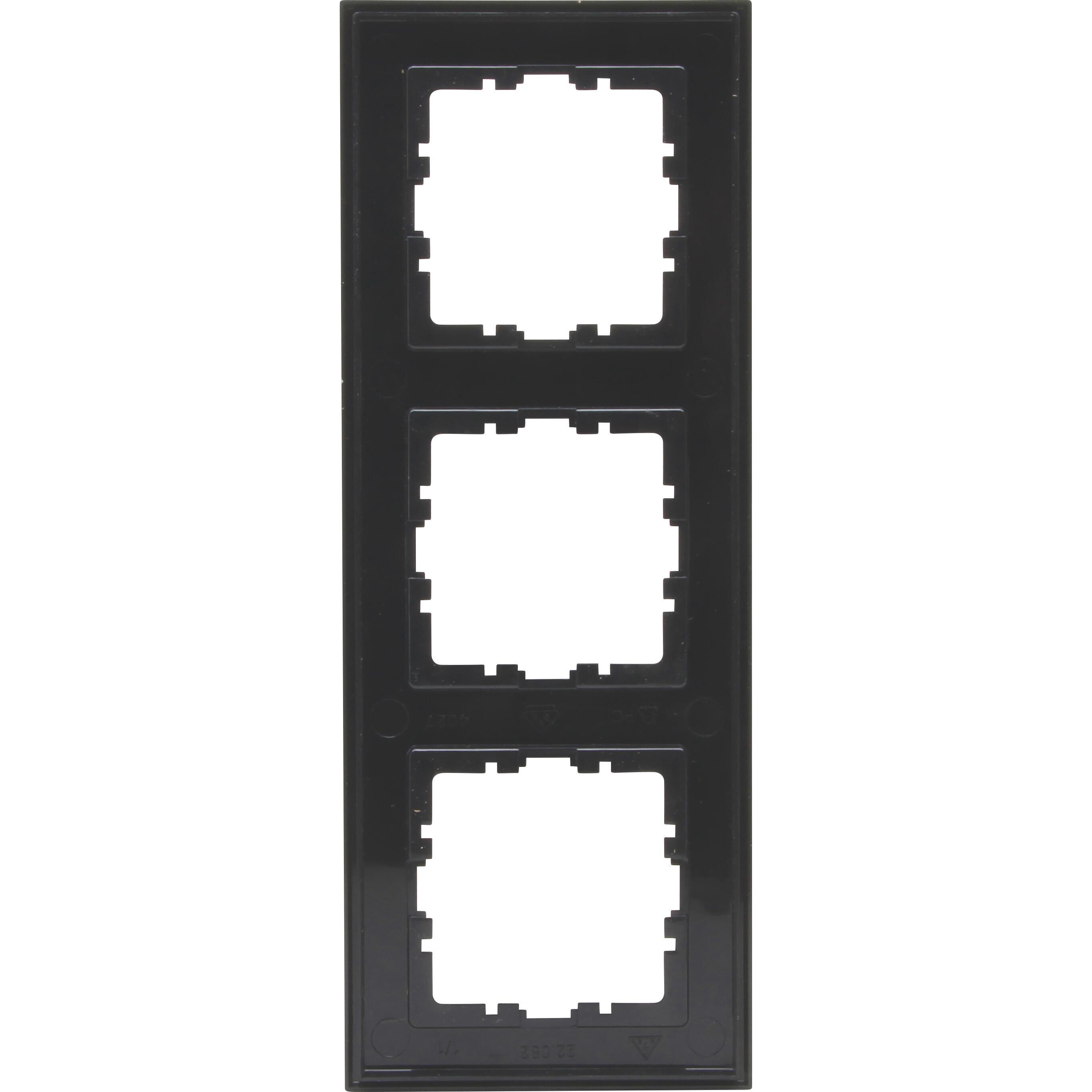 HK07 - cover frame 1-fold for vertical and horizontal installation, colour: anthracite - Image 3