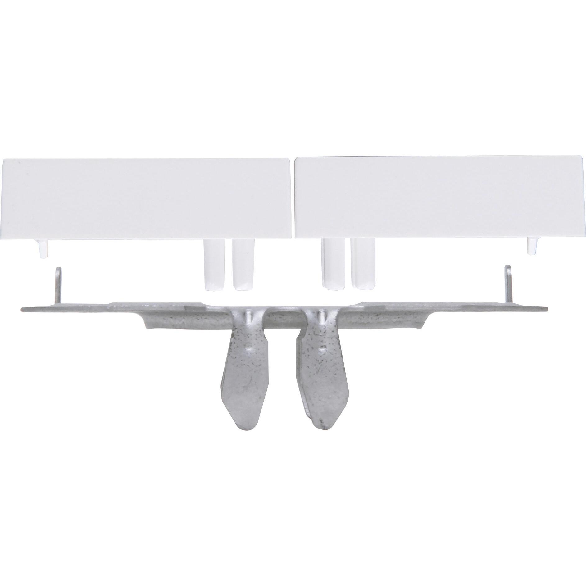 Double Rocker pad with arrows: colour: arctic white matt - Image 4