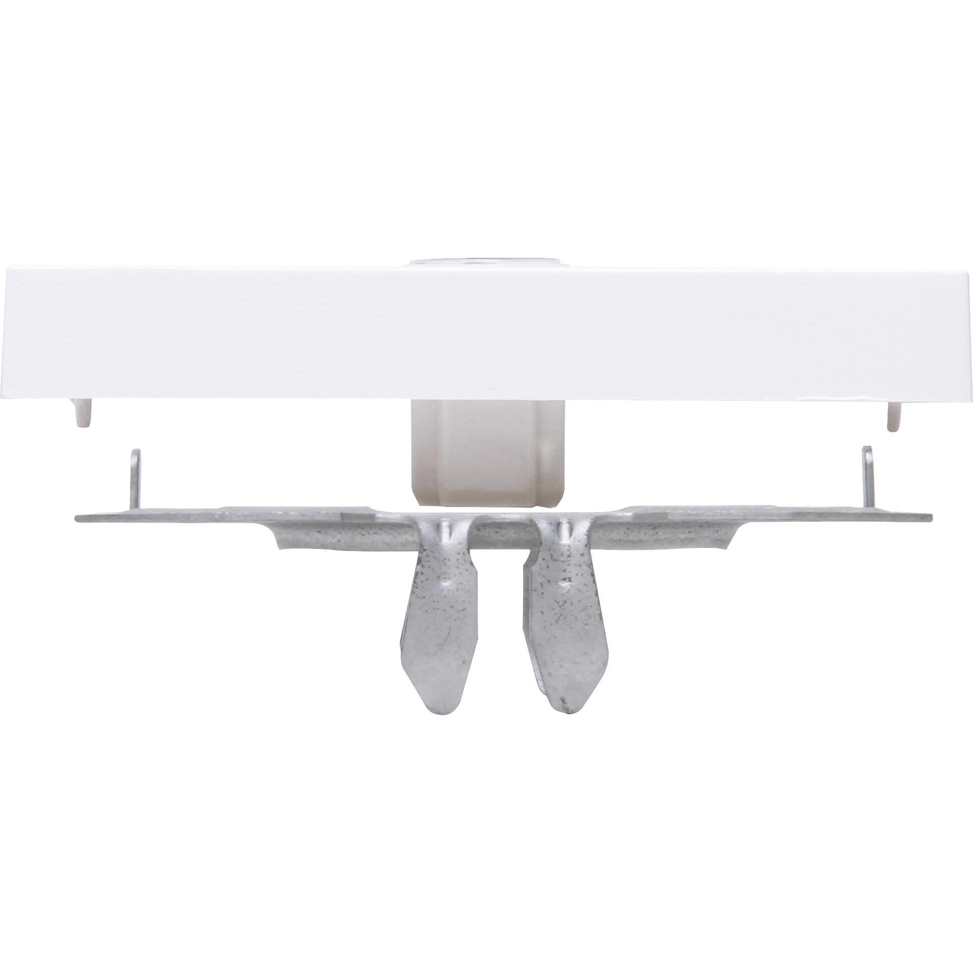 Rocker pad with lense and symbol "light", colour: arctic white matt - Image 5