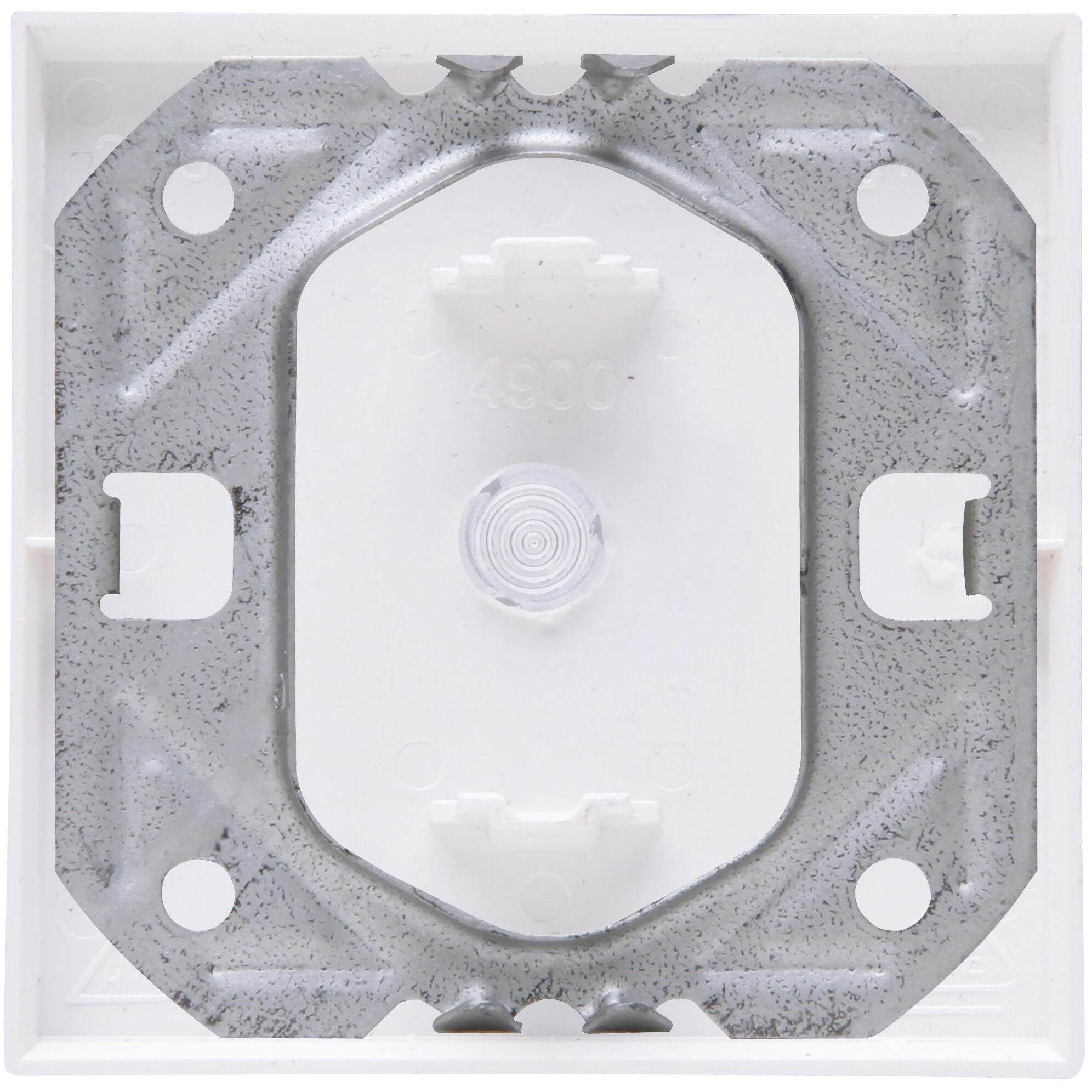 HK07 - rocker pad, with lens and symbol "key", colour: arctic white matt - Image 3