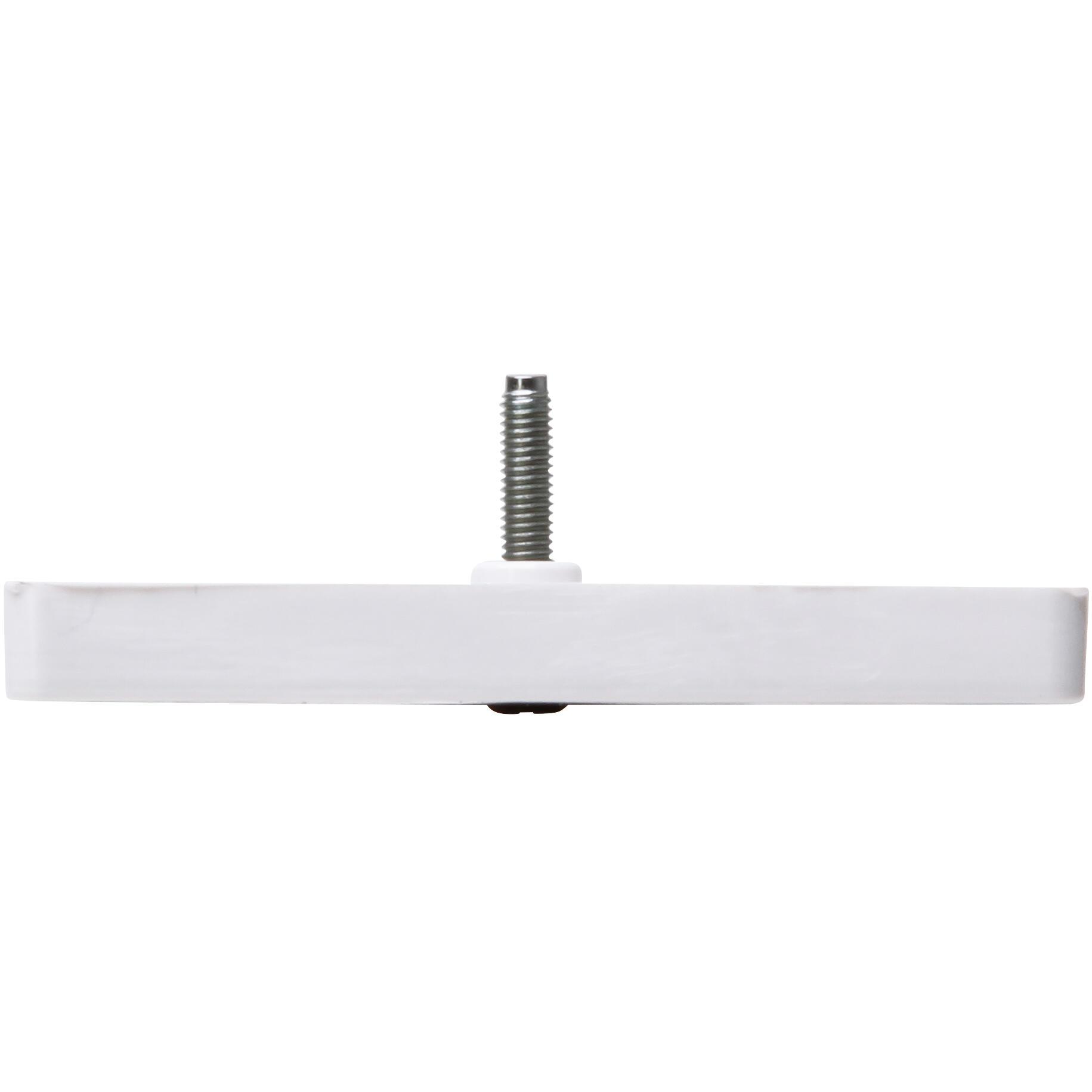 HK07 - antenna cover plate for antenna socket TV/RF/2xSAT, colour: arctic white - Image 4