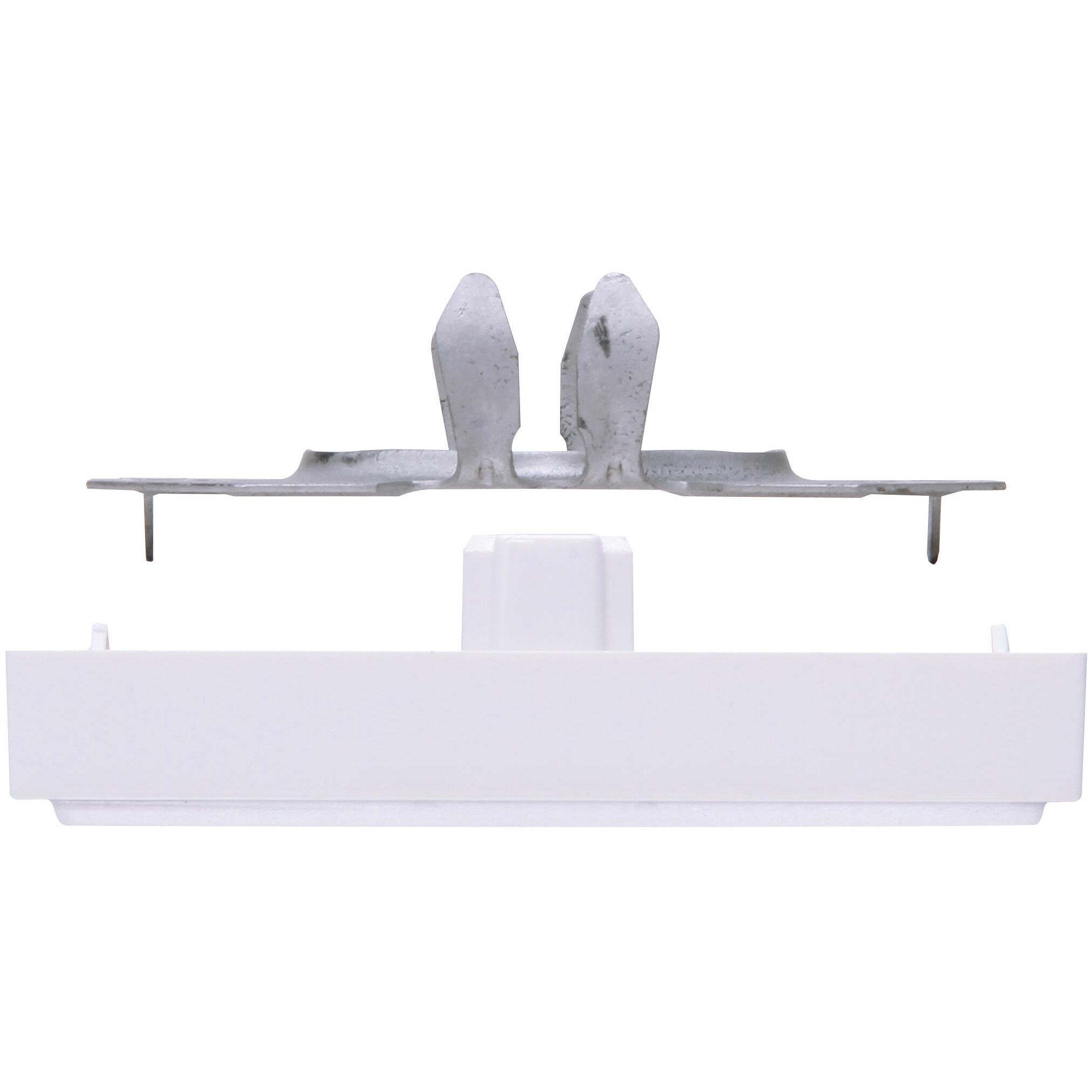 HK07 - rocker pad with labeling field, colour: arctic white - Image 4