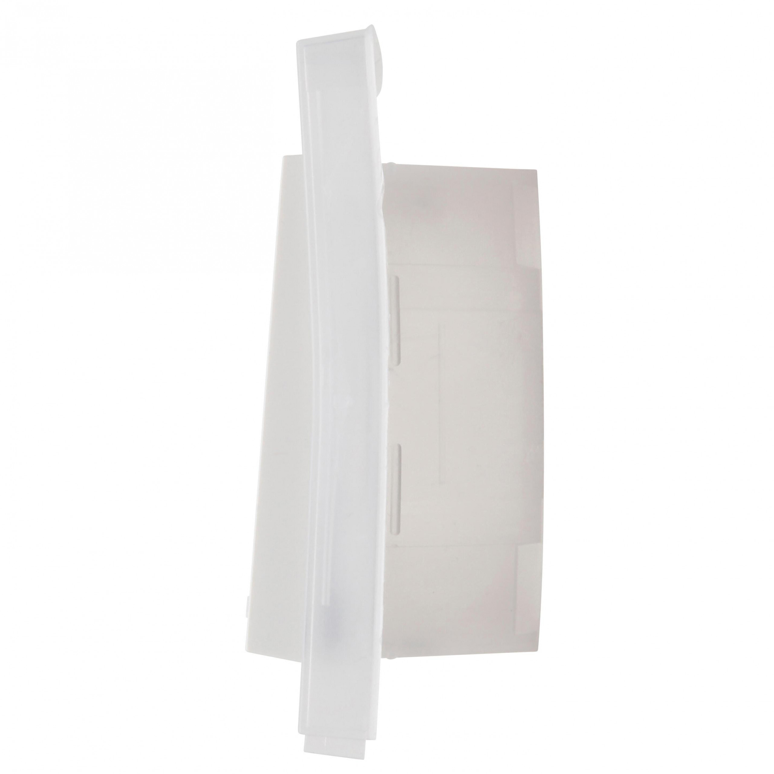 HK07 IP44 - rocker pad without lens, colour: pure white - Image 6