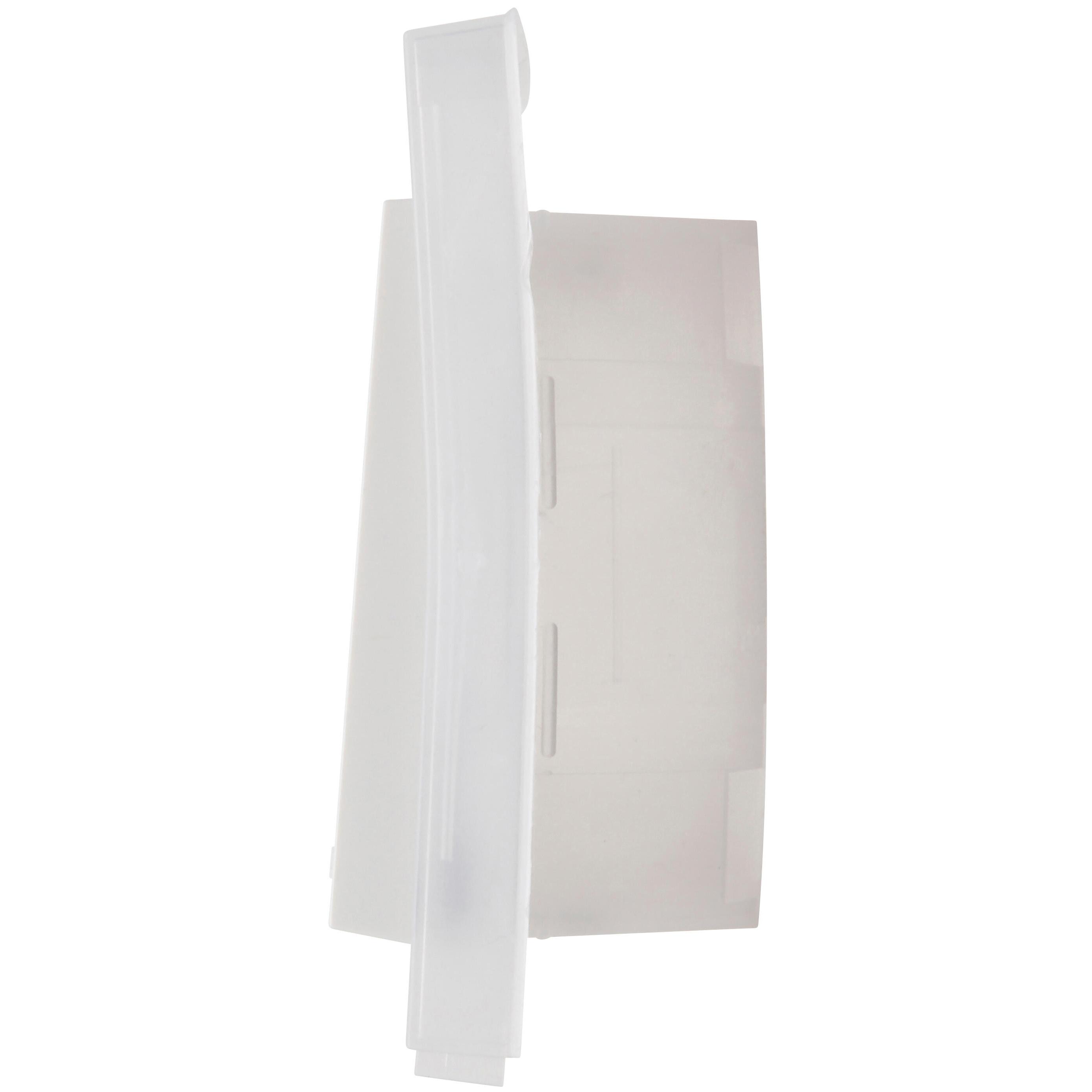 HK07 IP44 - rocker pad without lens, colour: pure white - Image 6