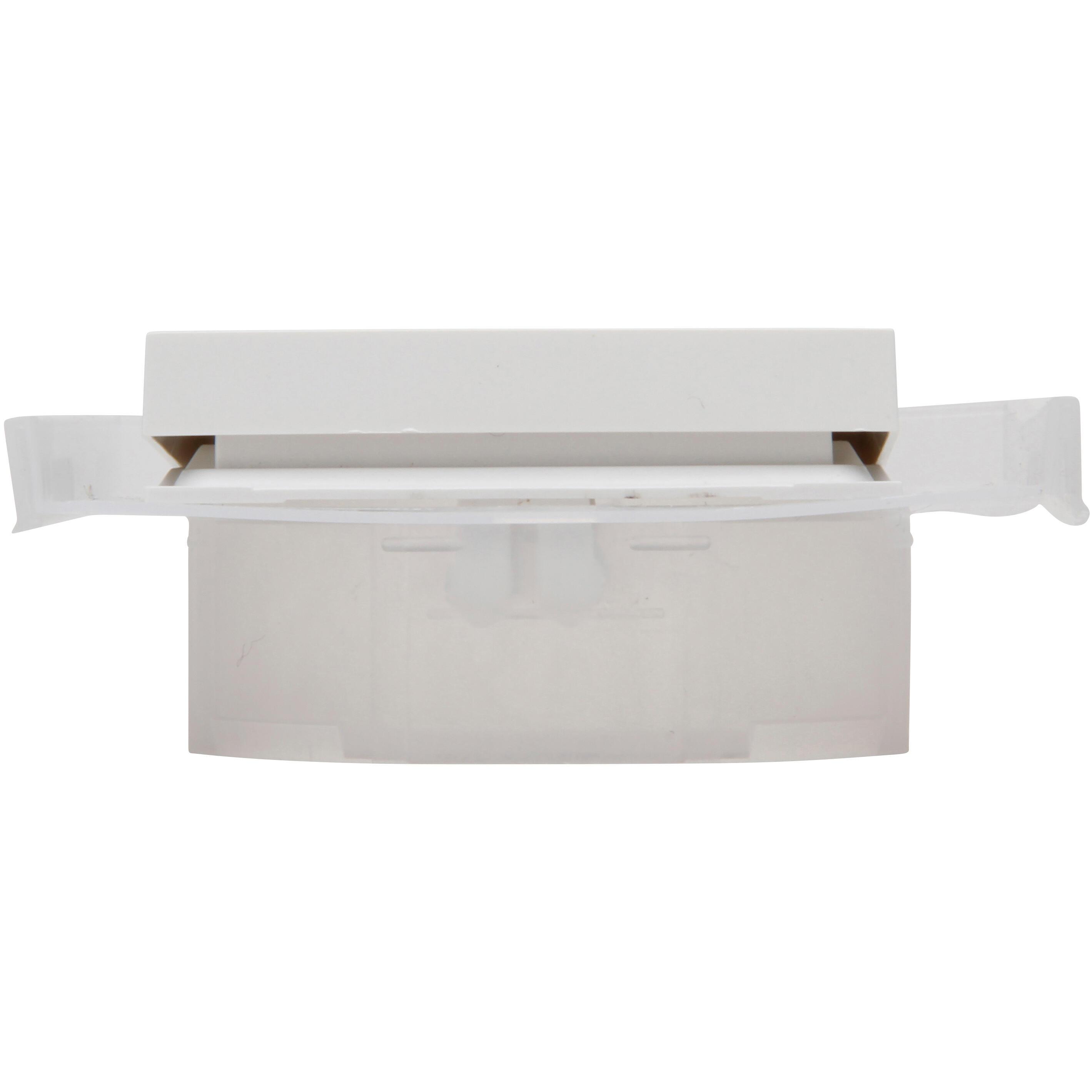 HK07 IP44 - rocker pad with lens, colour: pure white - Image 5