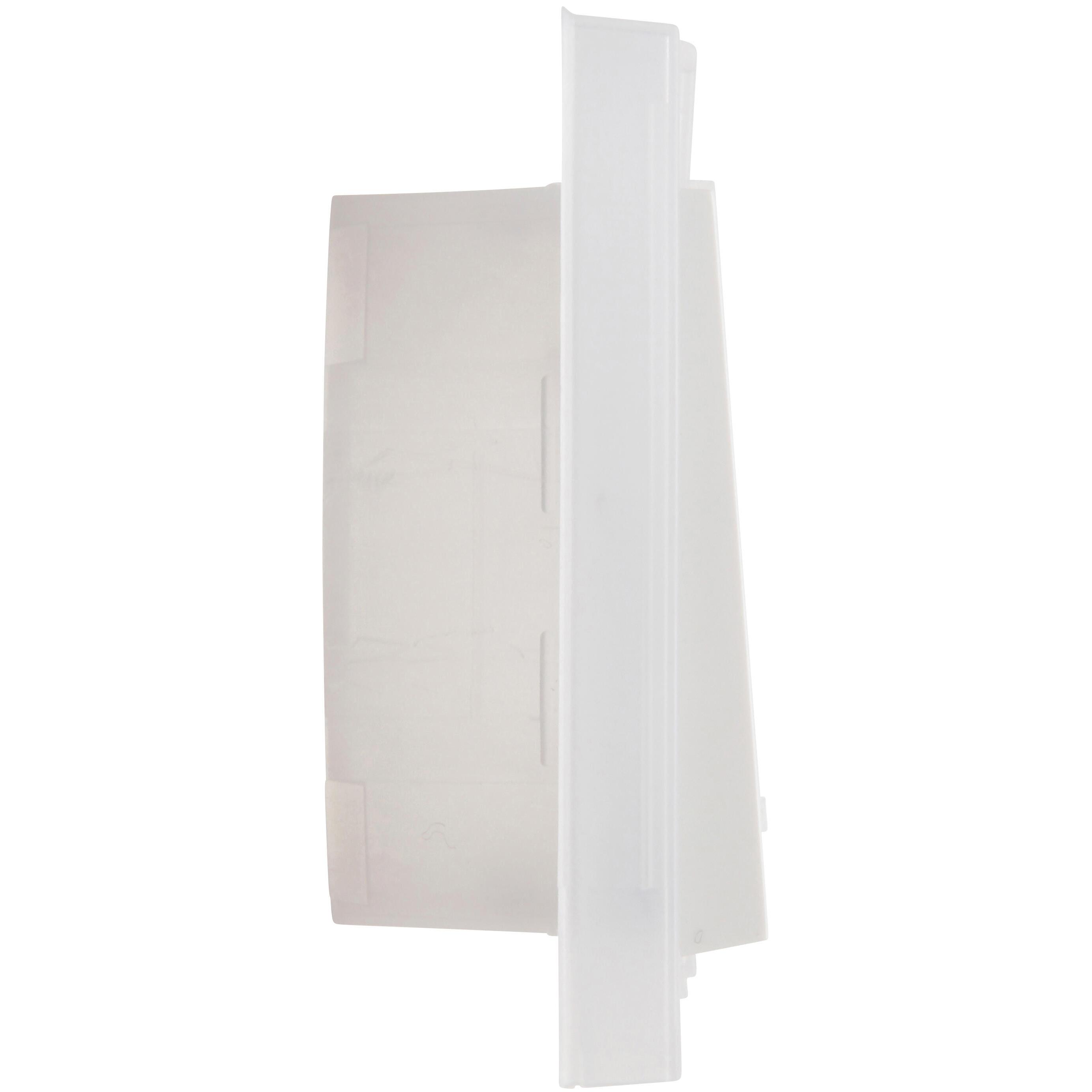HK07 IP44 - rocker pad with lens, colour: pure white - Image 7