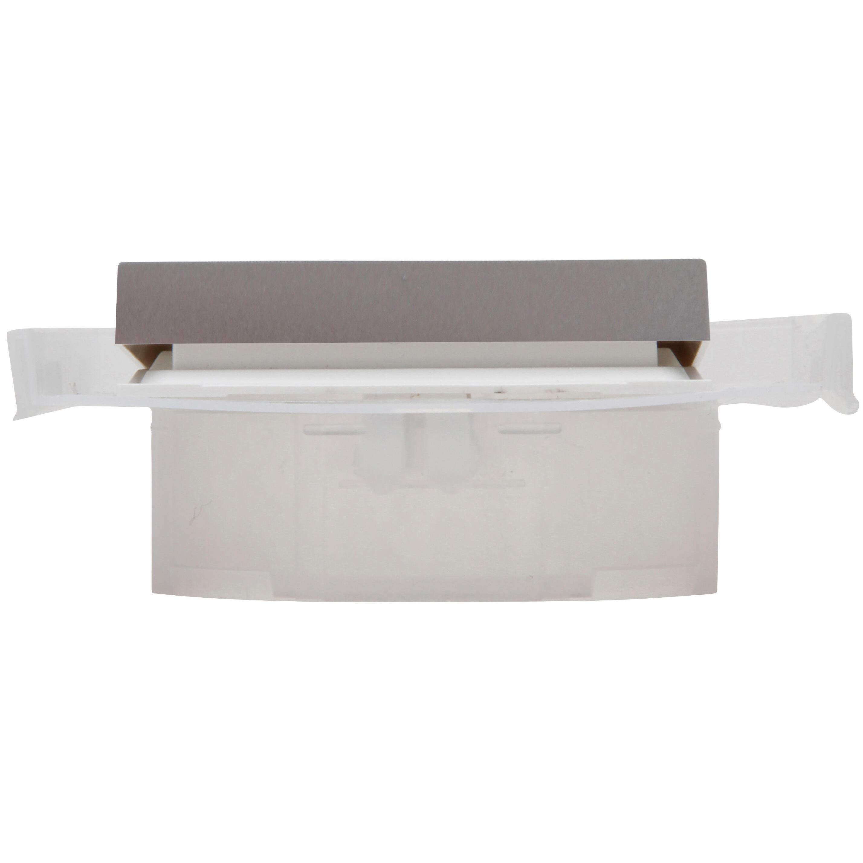 HK07 IP44 - rocker pad with lens, colour: steel - Image 5