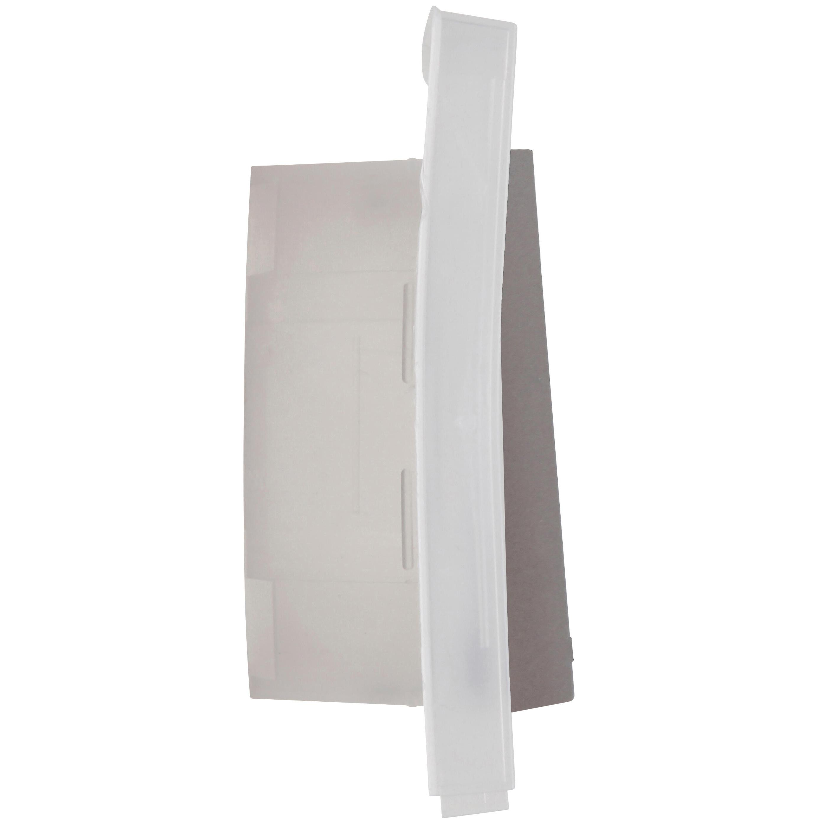 HK07 IP44 - rocker pad with lens, colour: steel - Image 7
