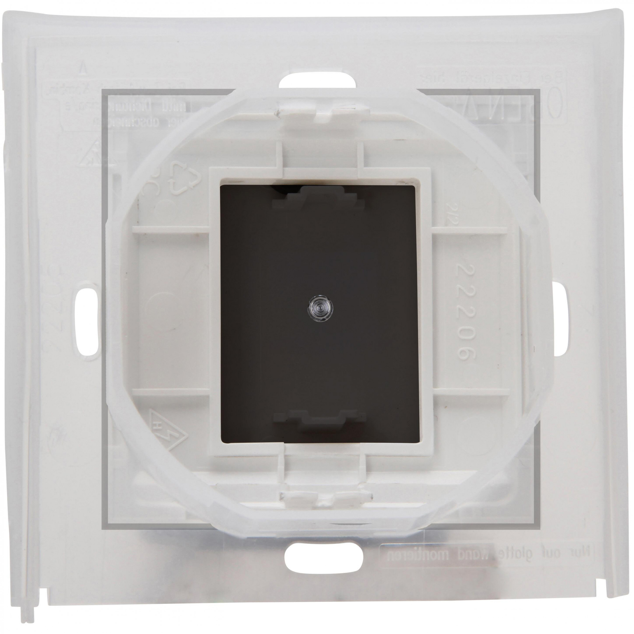 HK07 IP44 - rocker pad with lense and symbol "Key", colour: anthracite - Image 3