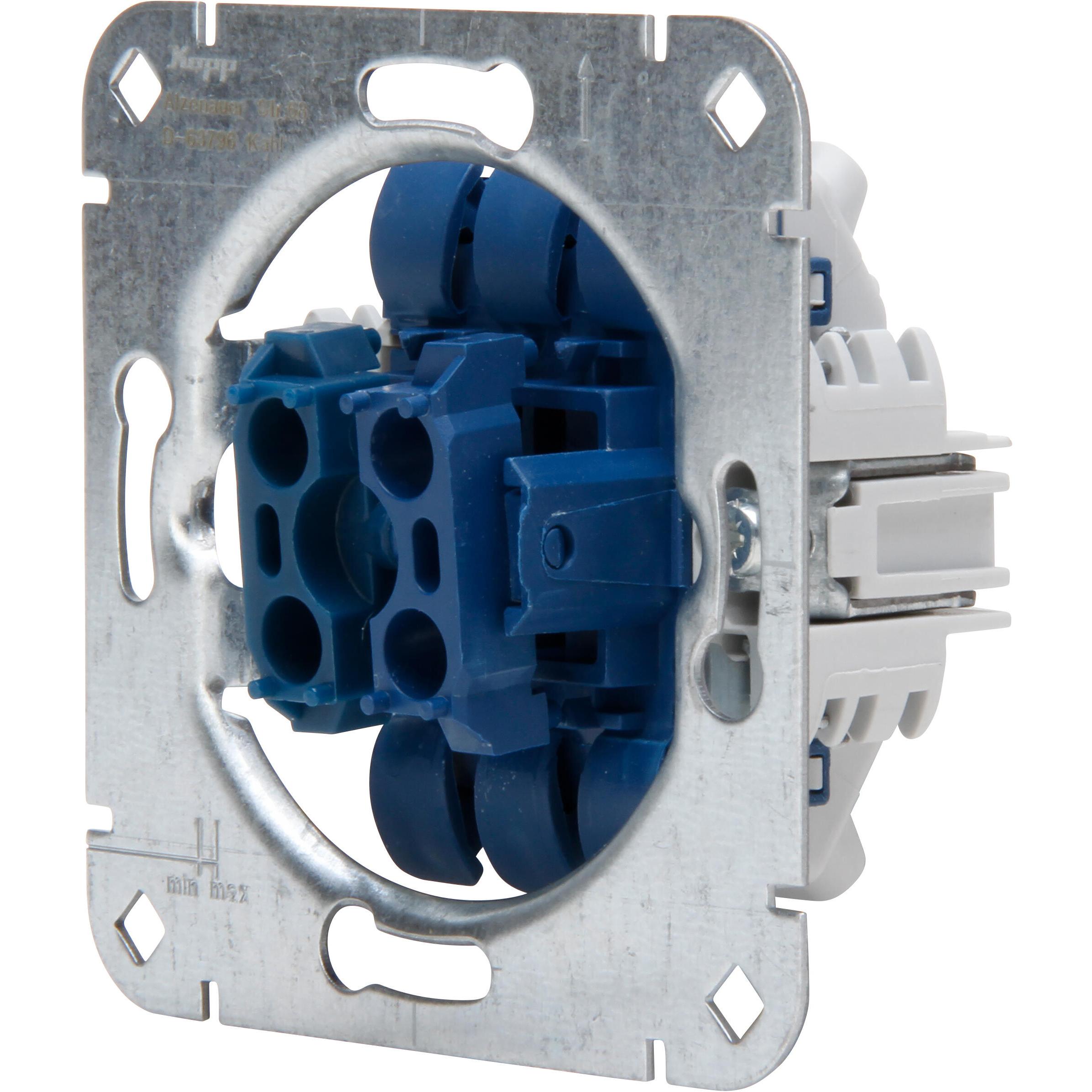 Flush mounted double change-over switch-socket - Image 8