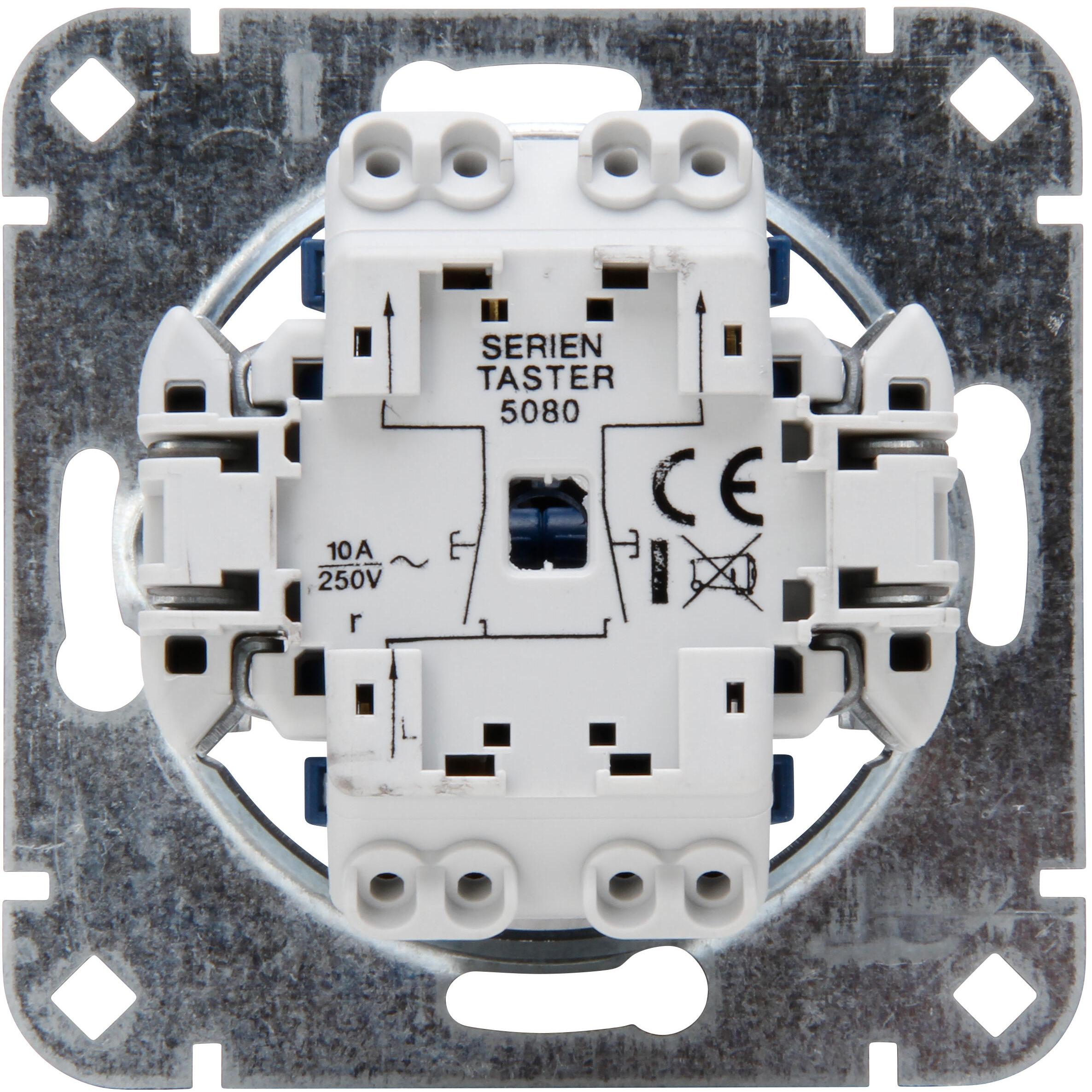 Flush mounted control switch-socket (off and change overswitch) - Image 3