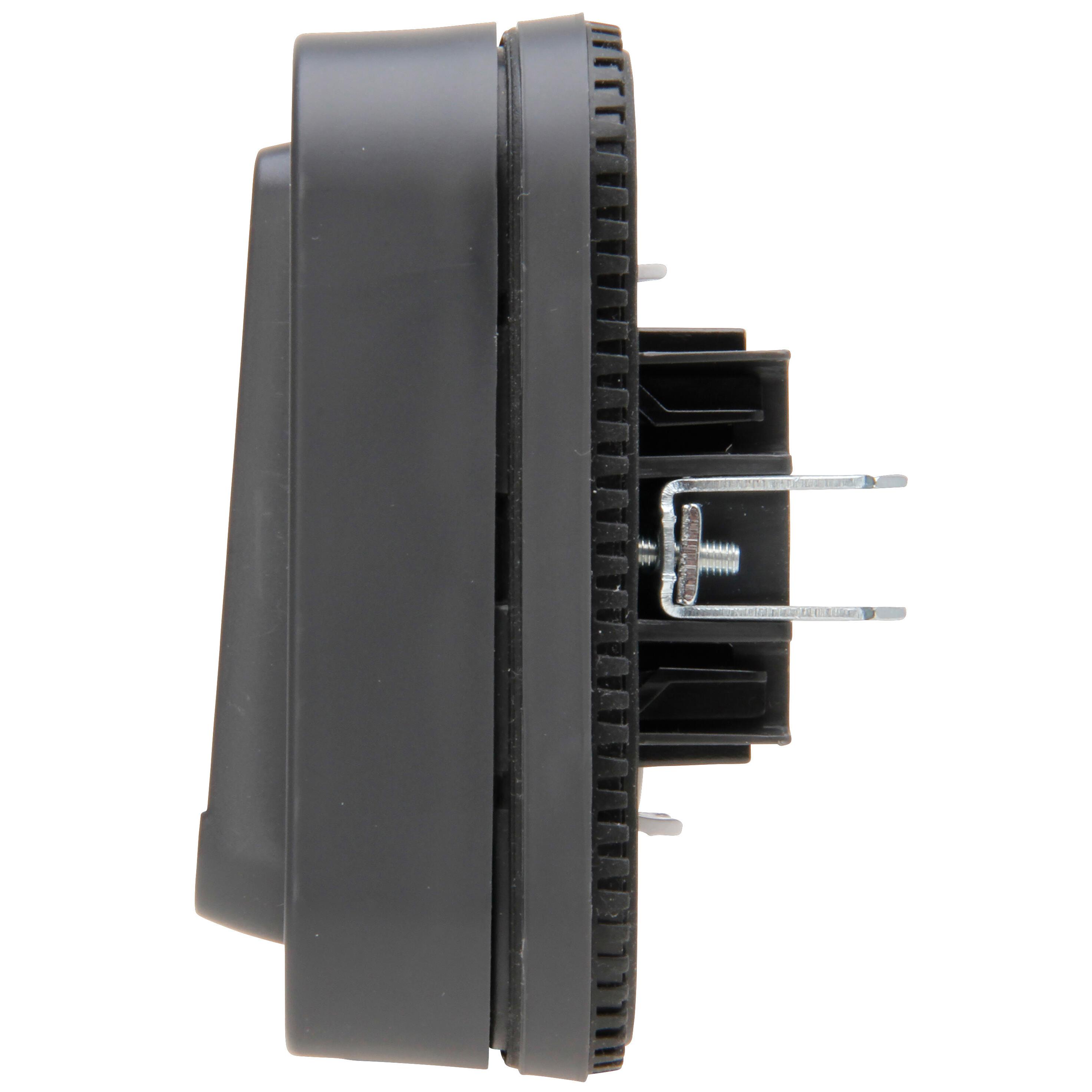 MARIS - flush-mounted damp-proof room, universal switch (off/changeover switch), colour: anthracite - Image 6