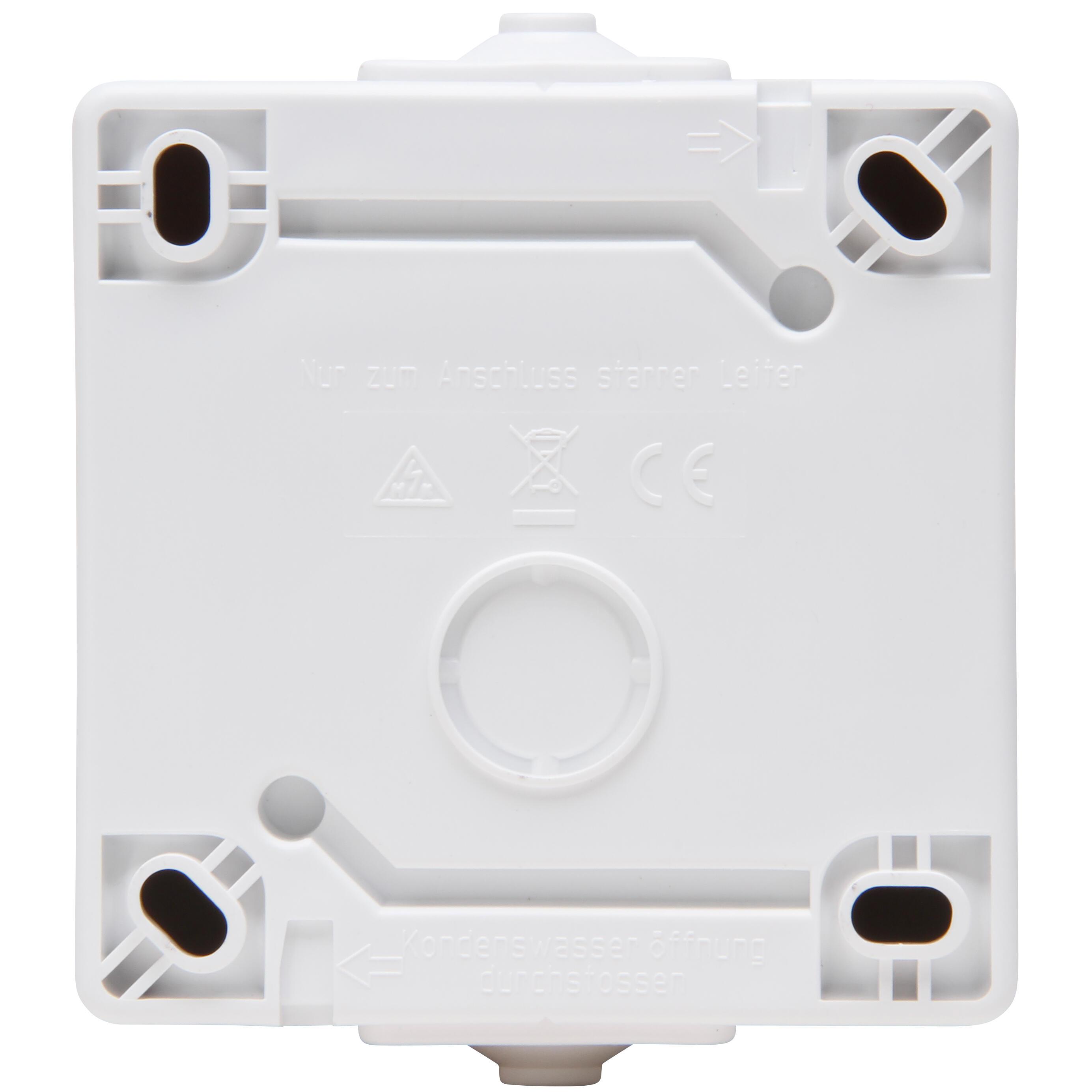 NAUTIC - off switch, 2-pole, illuminated, colour: arctic white - Image 3