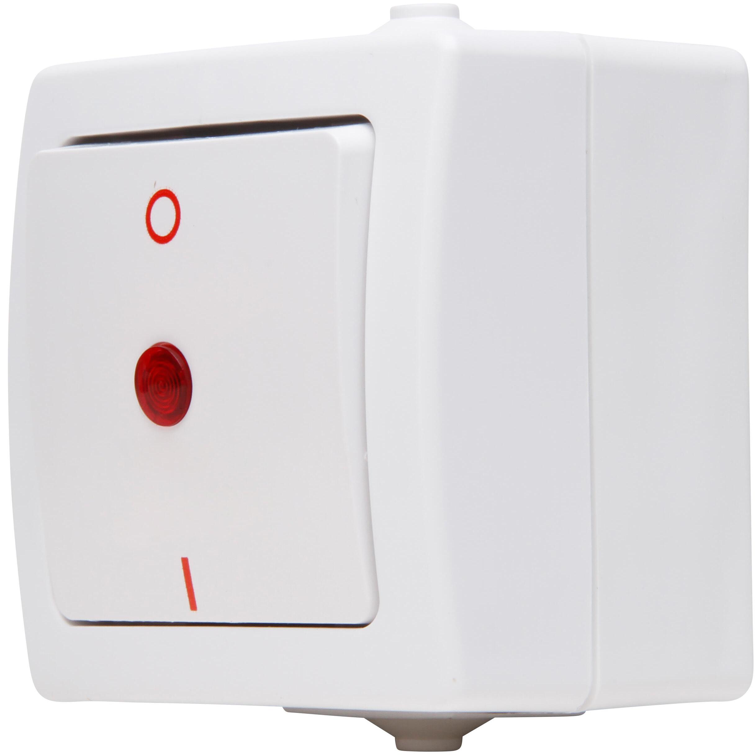 NAUTIC - off switch, 2-pole, illuminated, colour: arctic white - Image 8