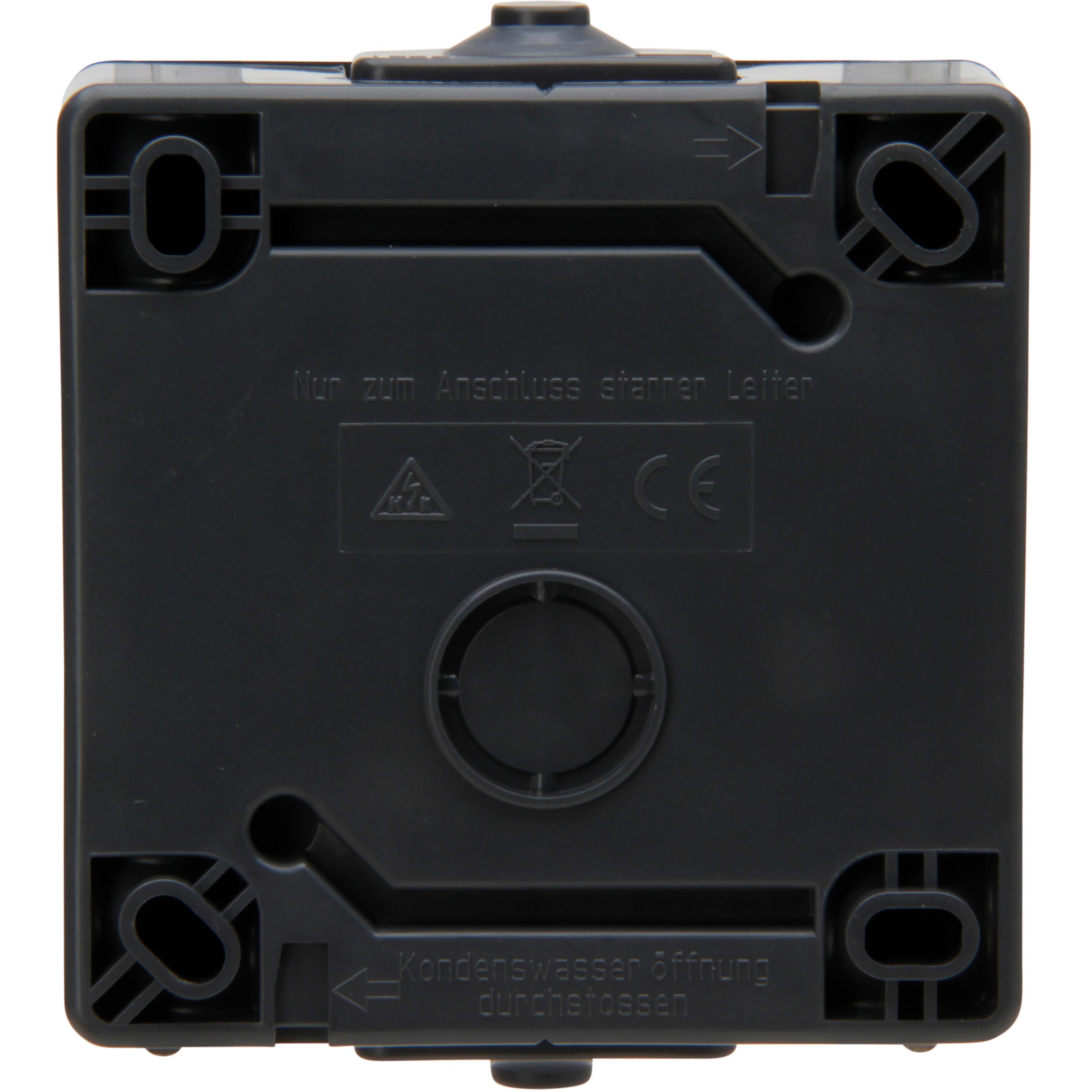 Heating main switch, NAUTIC, colour: anthracite - Image 3