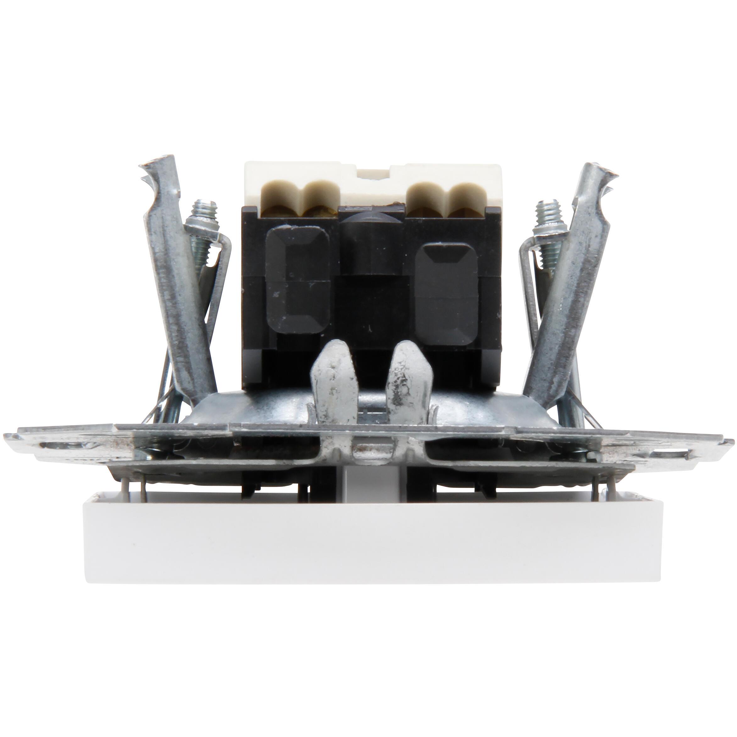 ATHENIS - Universal switch (off/changeover), colour: arctic white matt - Image 4