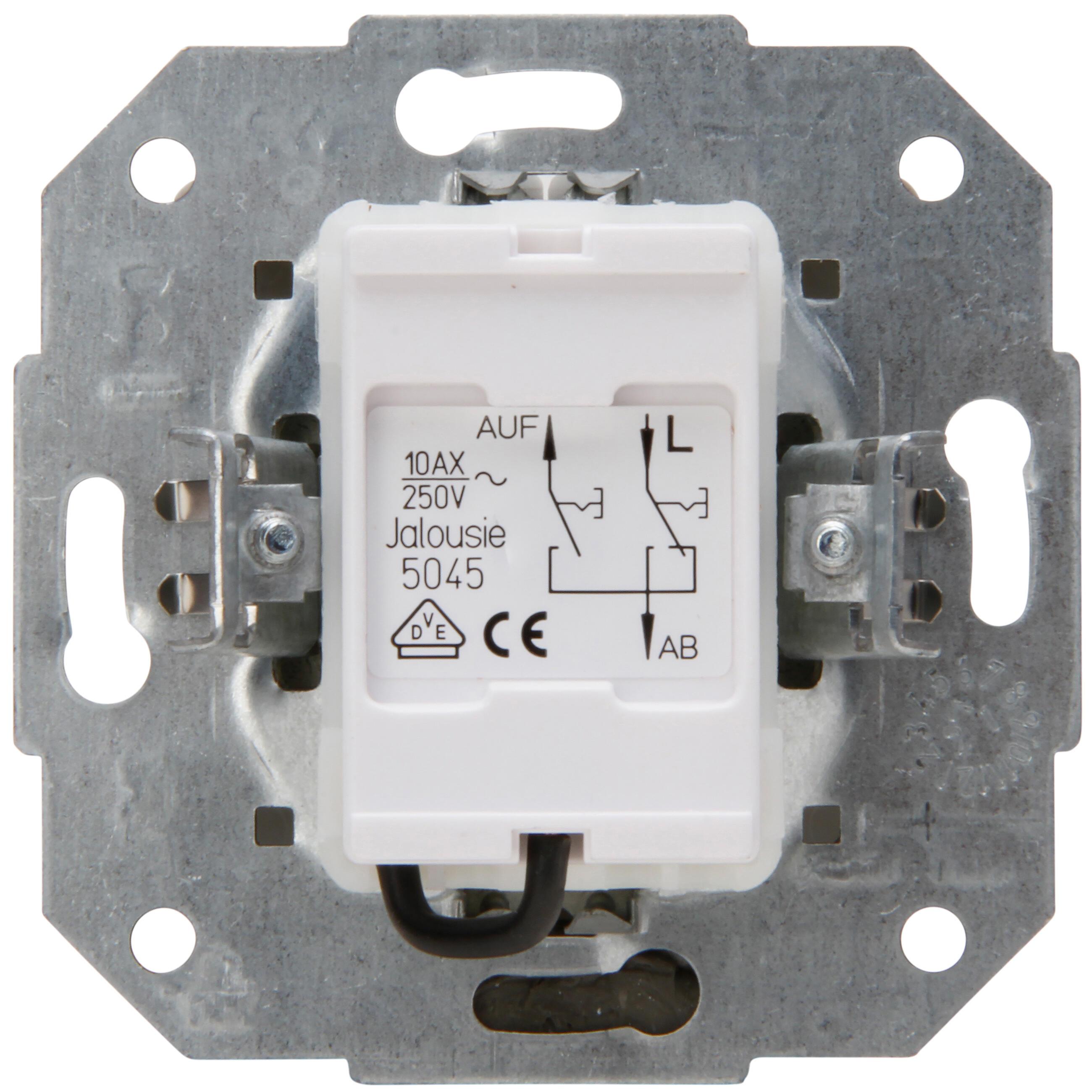EUROPA - venetian switch, colour: arctic white - Image 3