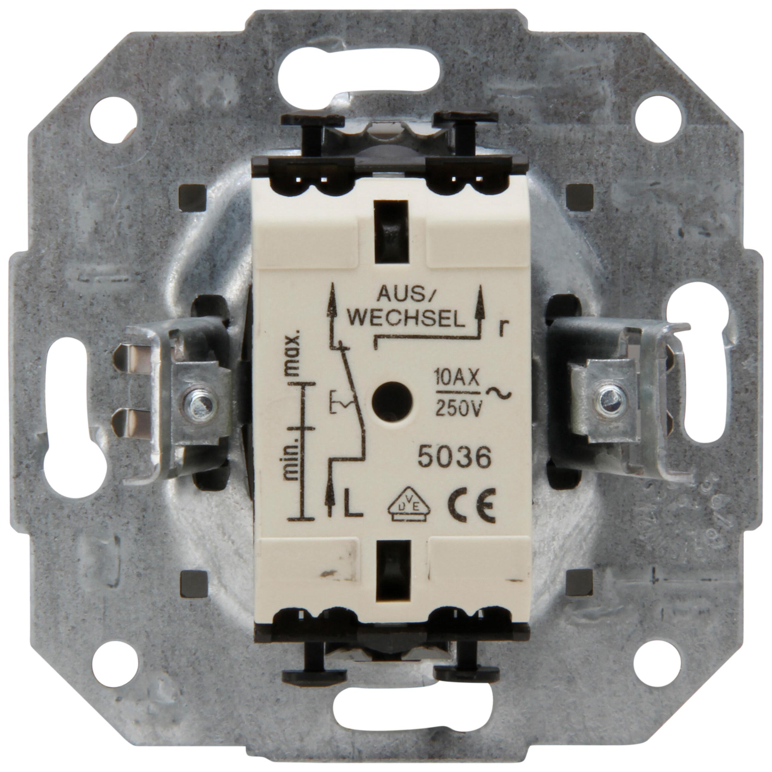 EUROPA - Profi-Pack: 4 universal switches (off and change-over), colour: arctic white - Image 3