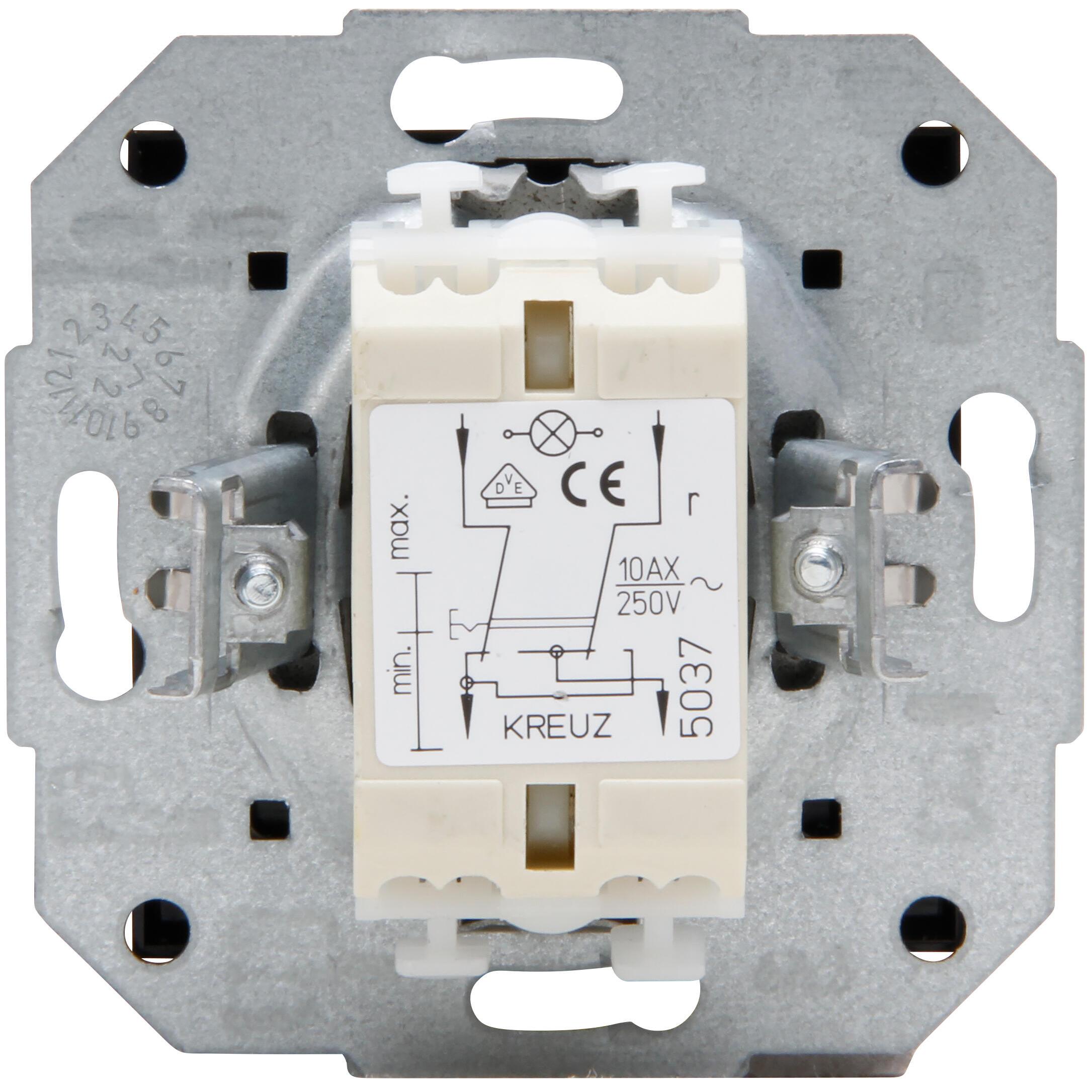 MILANO - cross switch, colour: black matt - Image 3
