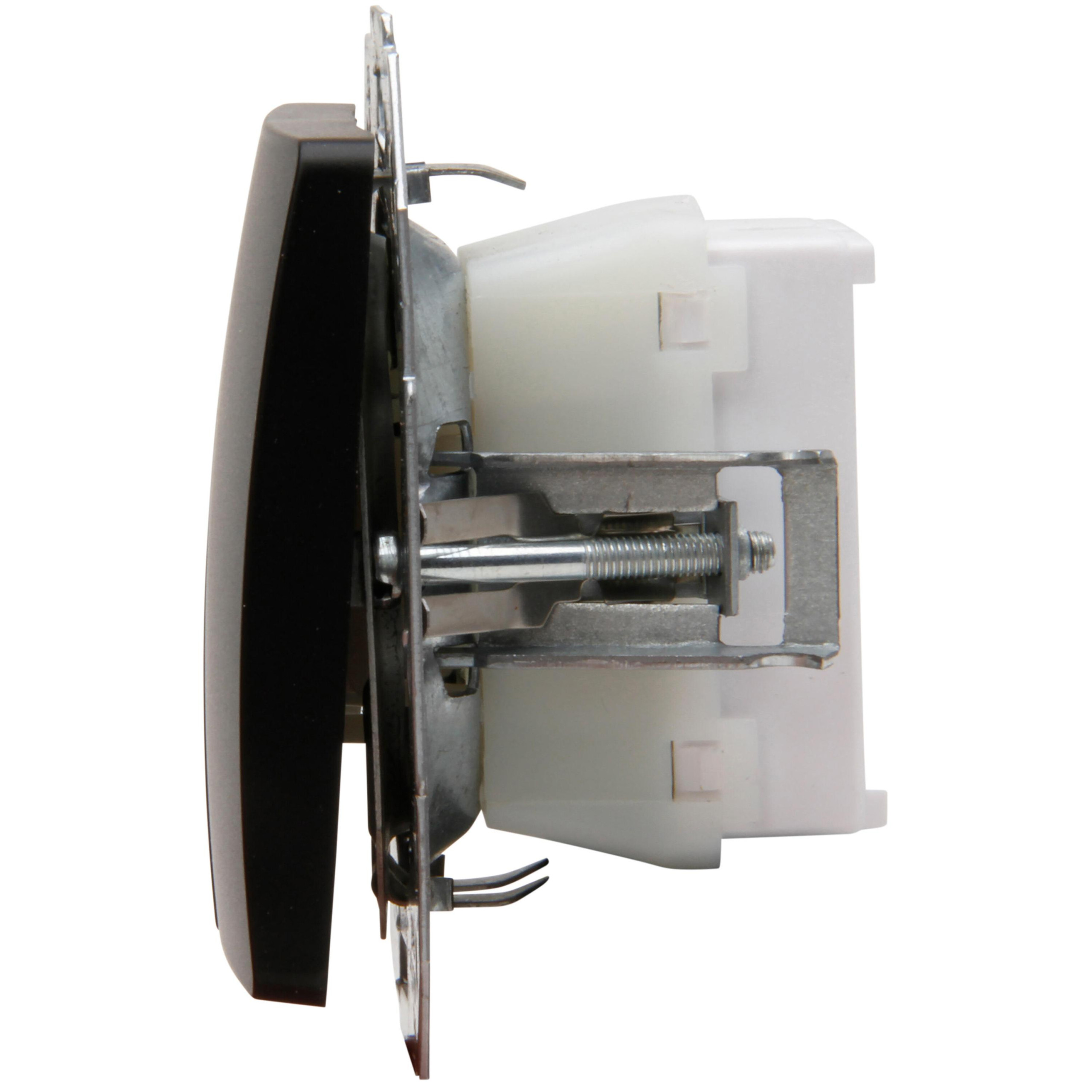 PARIS - double change-over switch, colour: black matt - Image 6