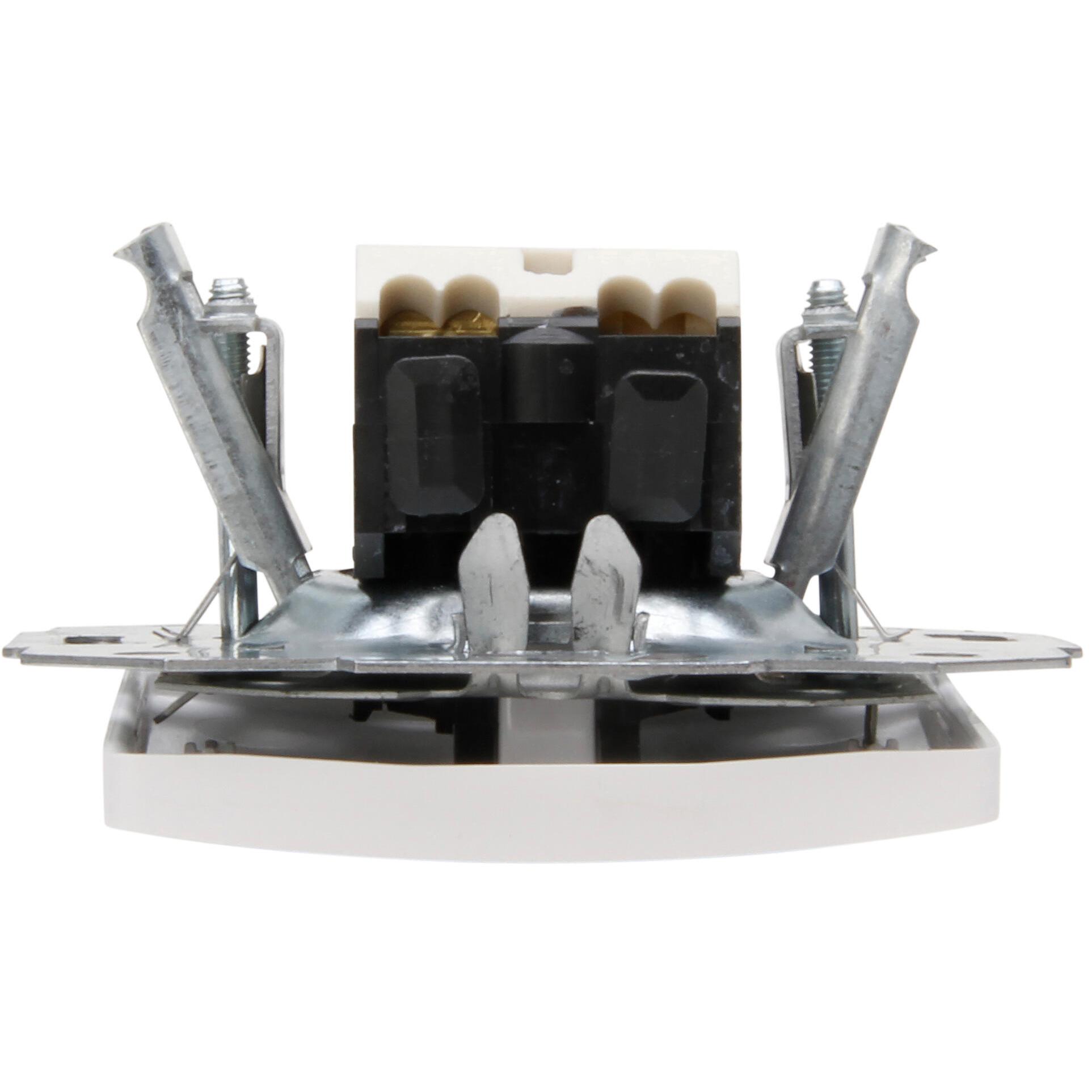 PARIS - universal switch (off and change-over), colour: arctic white - Image 5