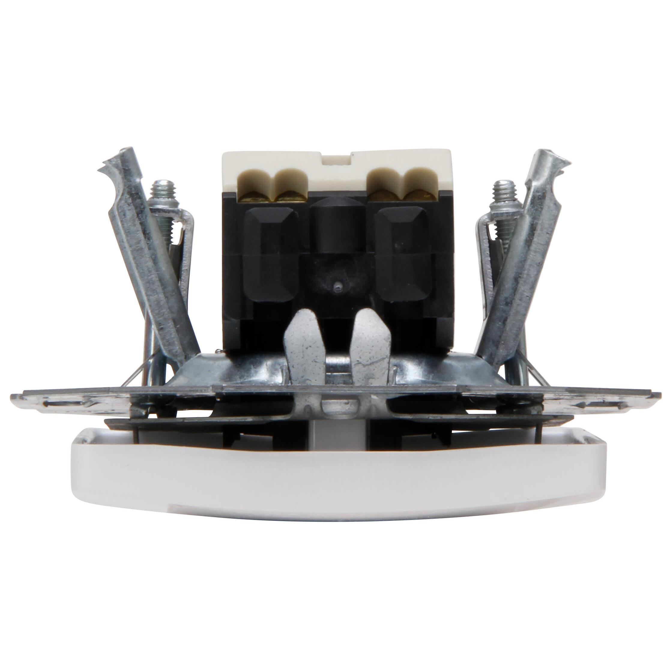 PARIS - pushbutton switch, colour: arctic white - Image 4
