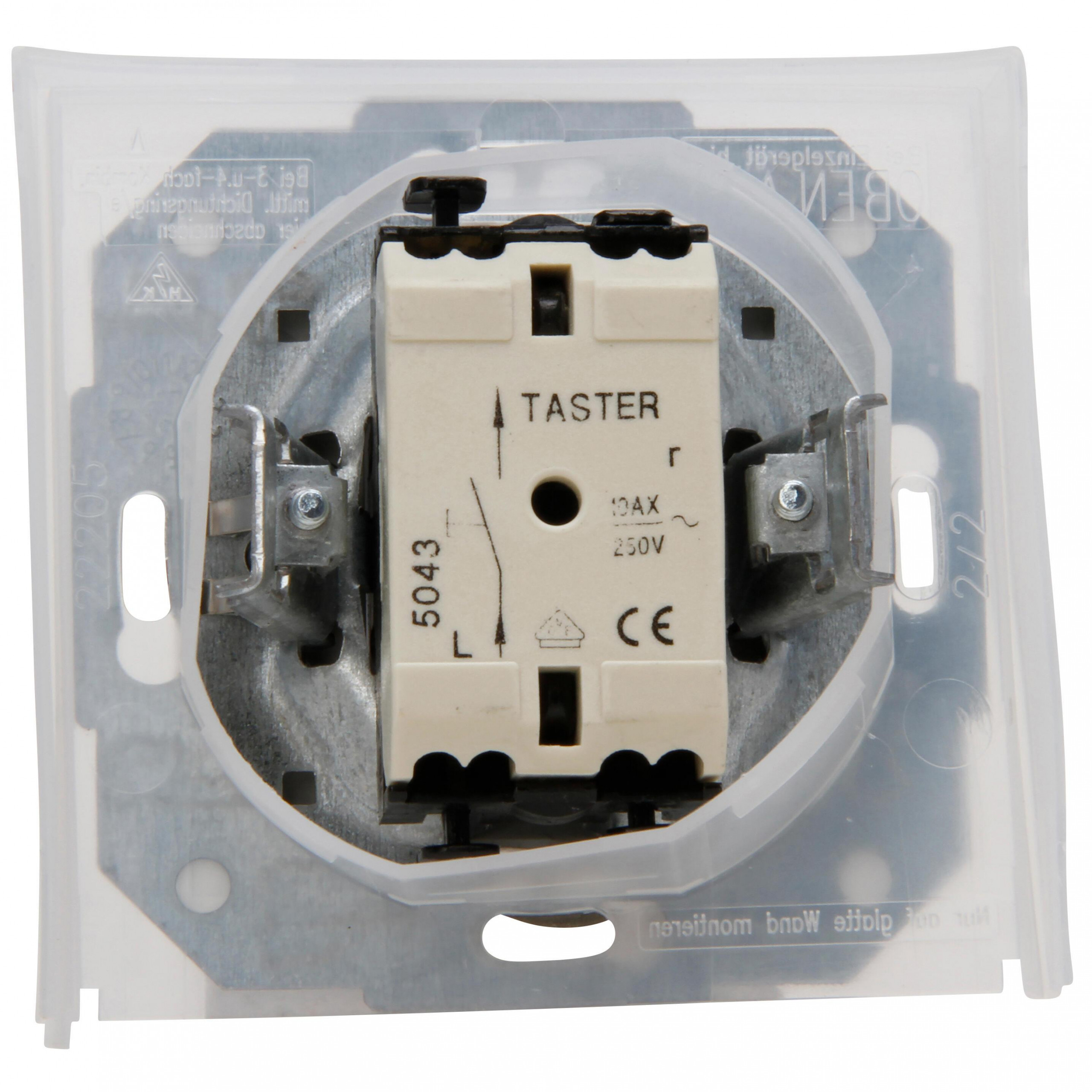 ATHENIS IP44- Push button switch, colour: anthracite - Image 3