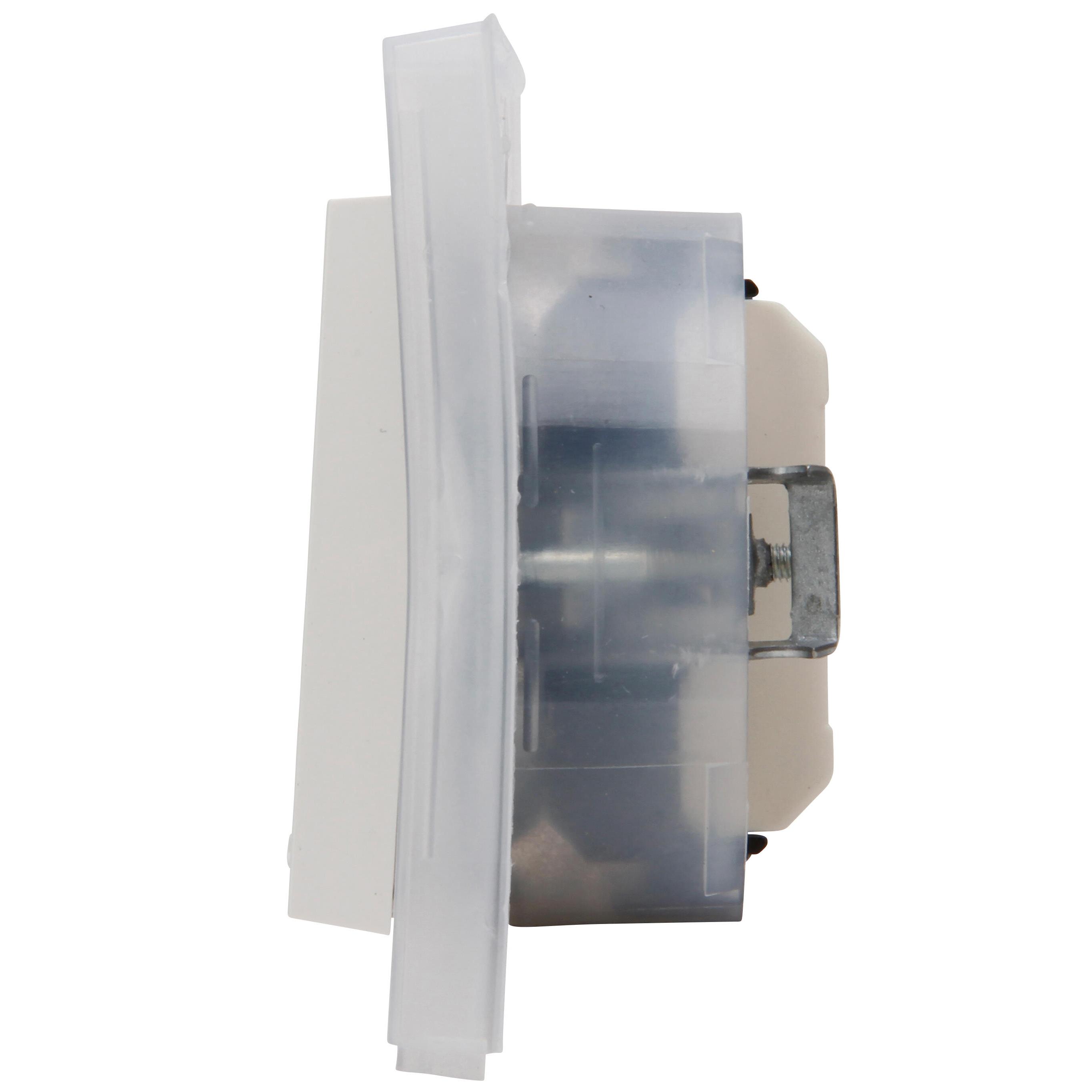 ATHENIS IP44 - Push button switch, colour: pure white - Image 6