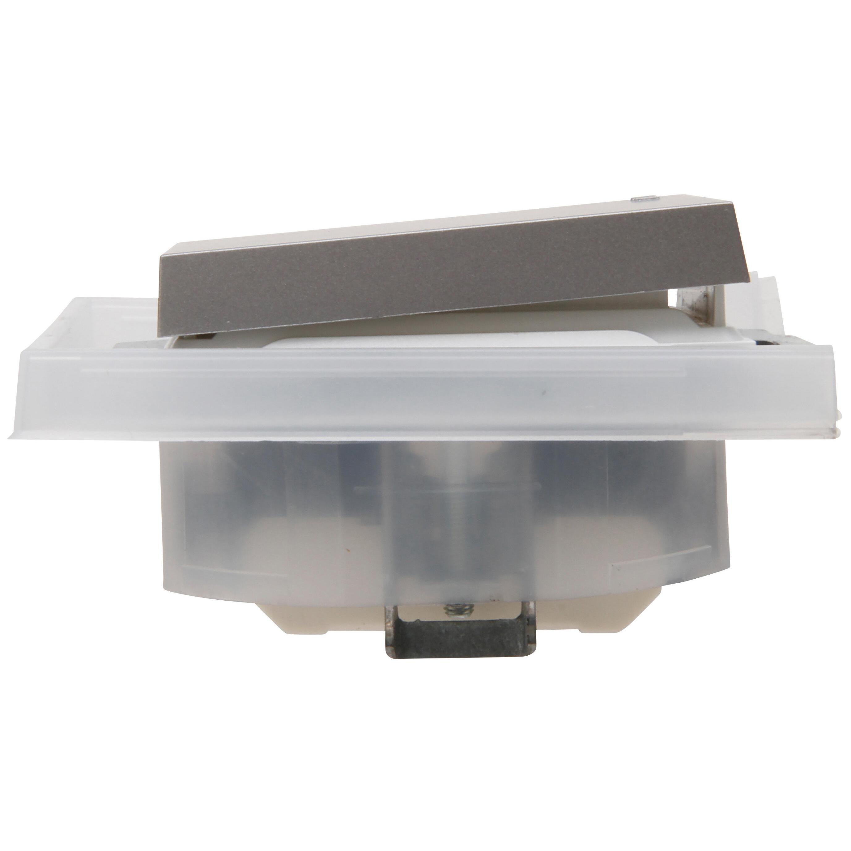 ATHENIS IP44 - Push button switch, colour: steel - Image 6