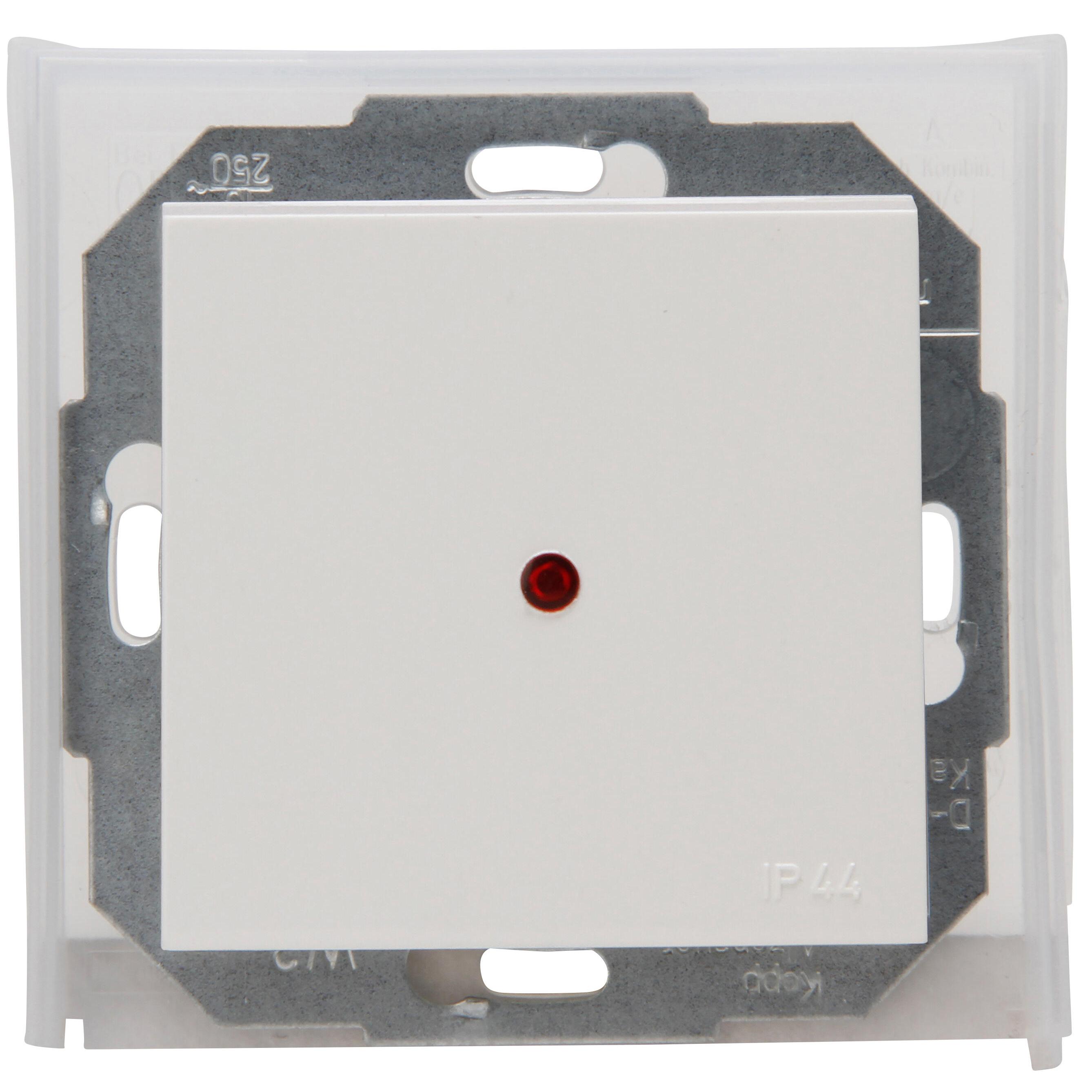 ATHENIS IP44 - Control switch, colour: pure white