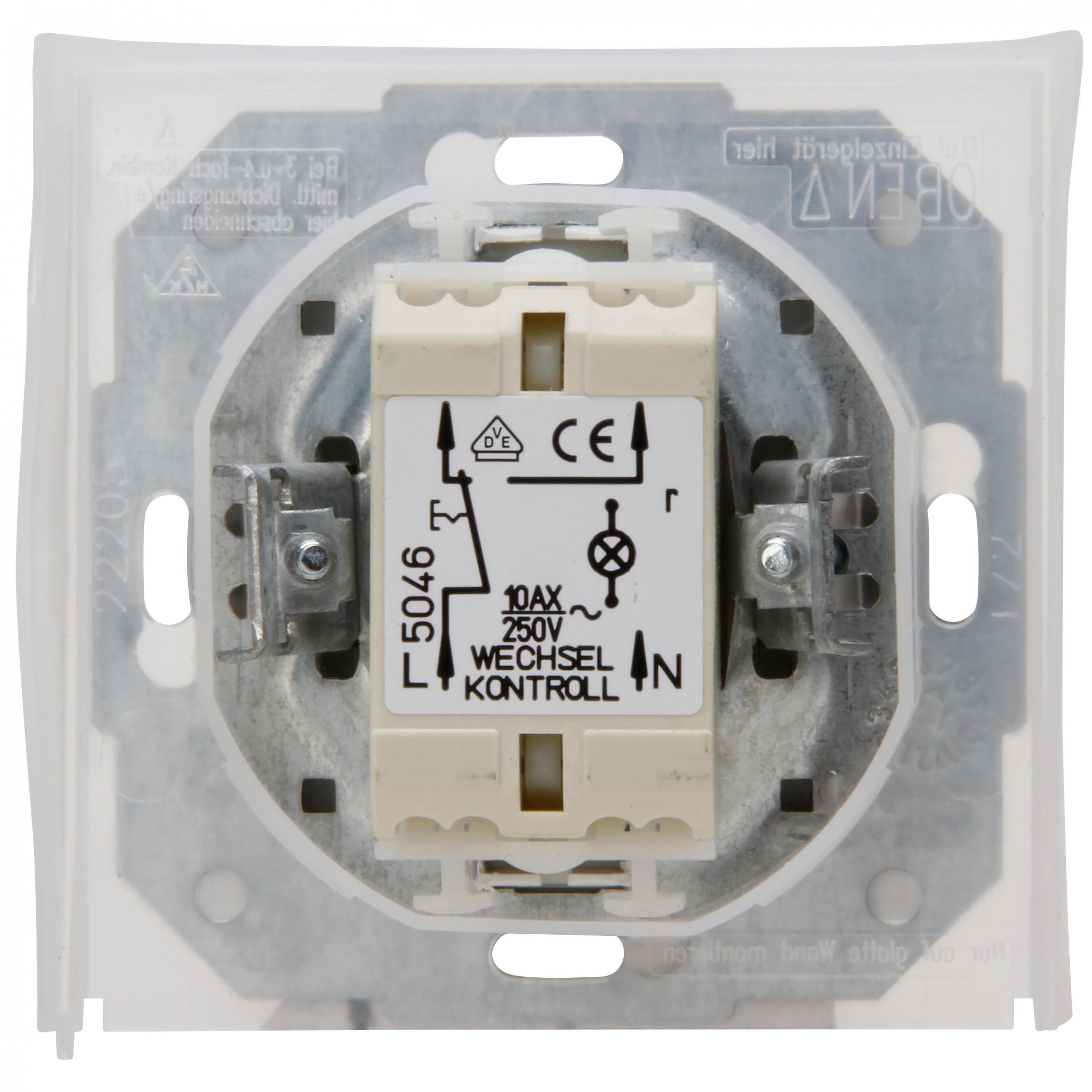 ATHENIS IP44 - Control switch, colour: pure white - Image 4