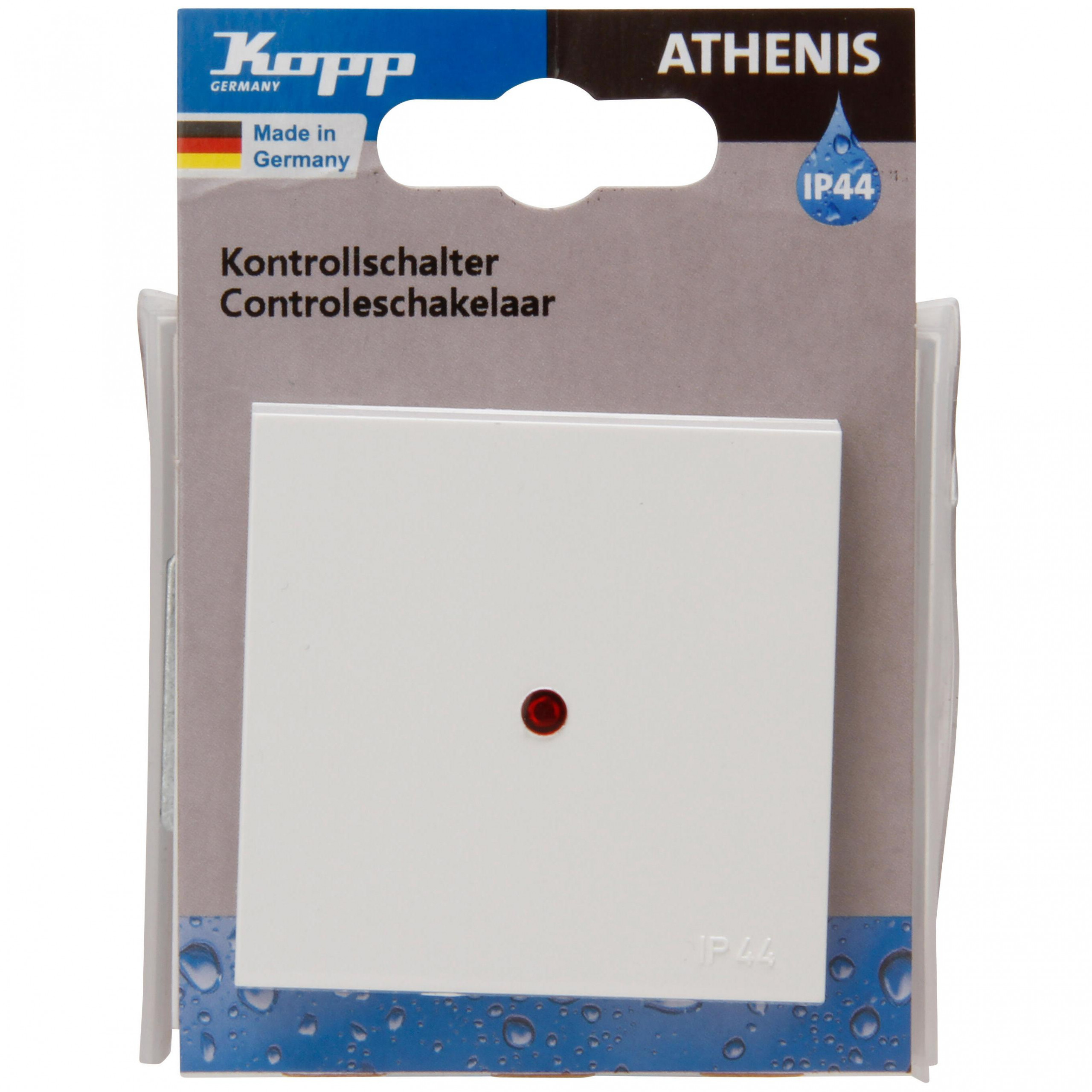 ATHENIS IP44 - Control switch, colour: pure white - Image 2
