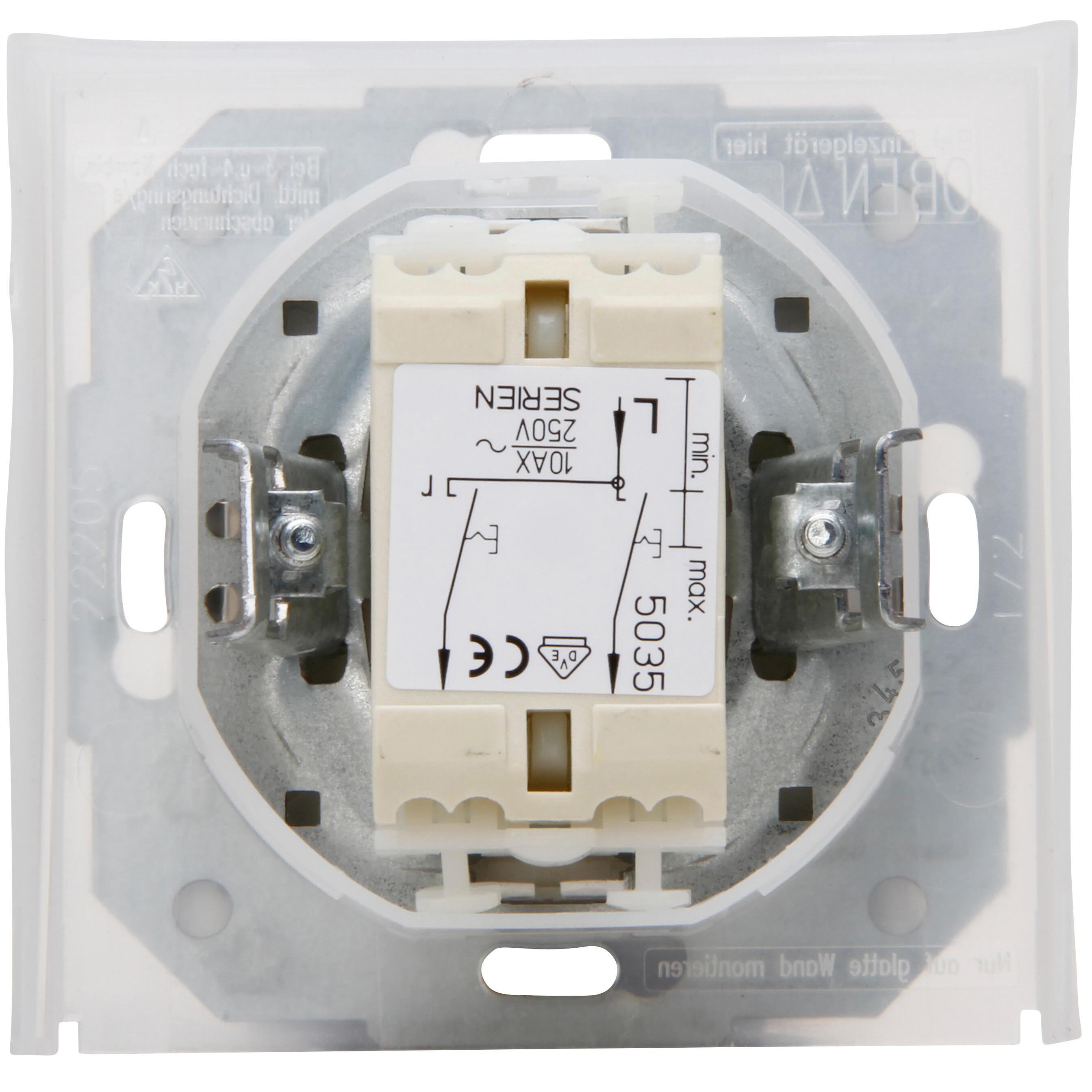 ATHENIS IP44 - series switch, colour: anthracite - Image 3