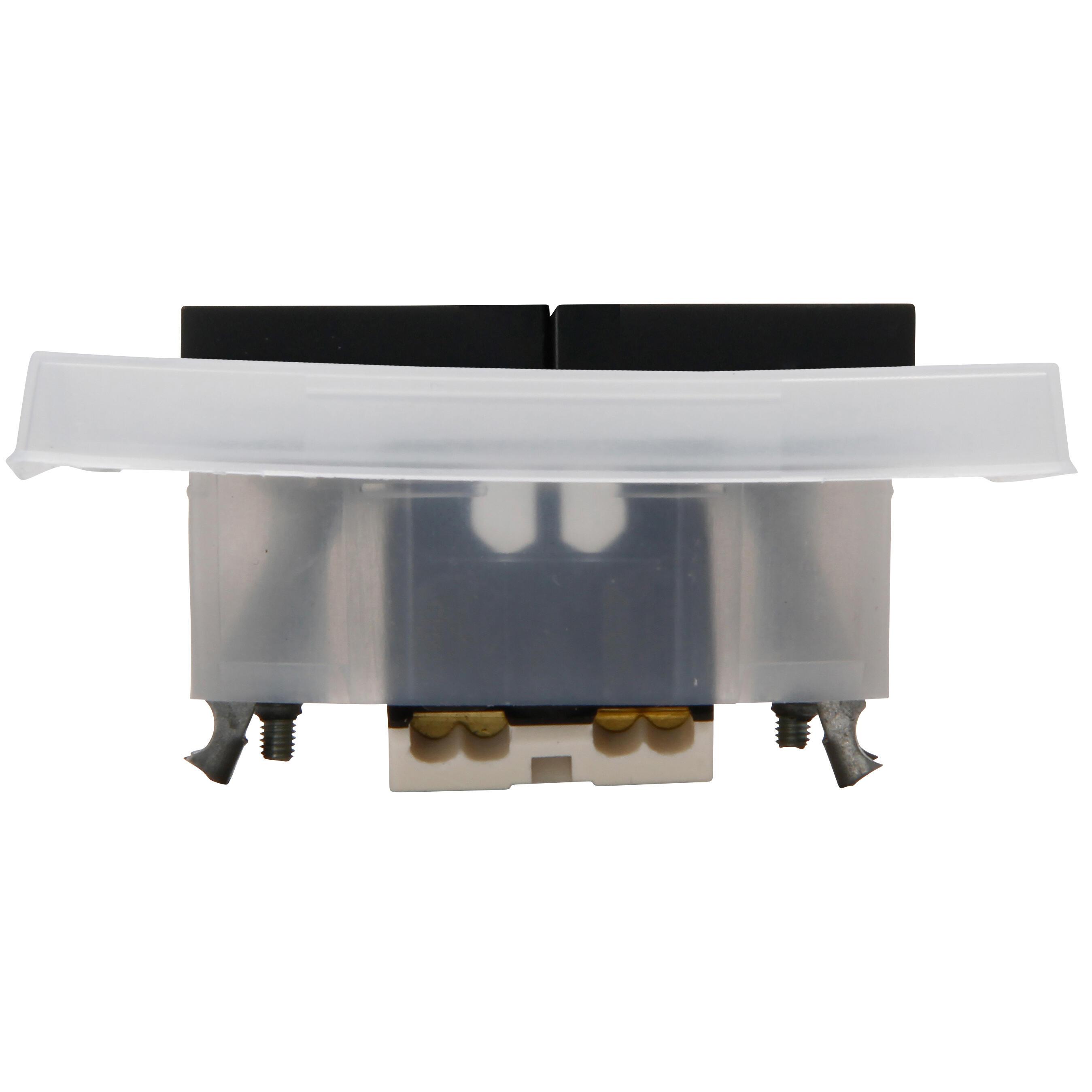 ATHENIS IP44 - series switch, colour: anthracite - Image 4