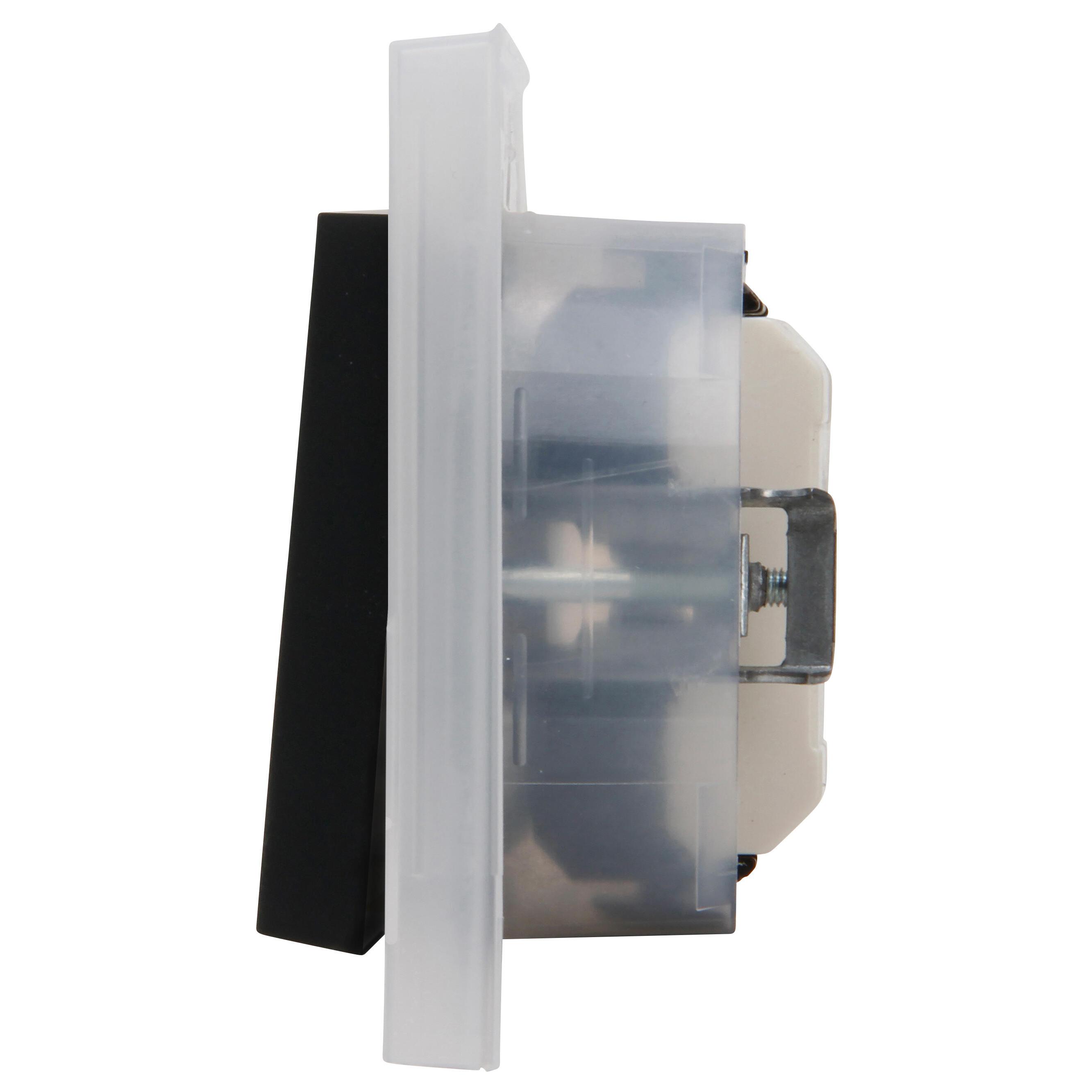 ATHENIS IP44 - series switch, colour: anthracite - Image 6