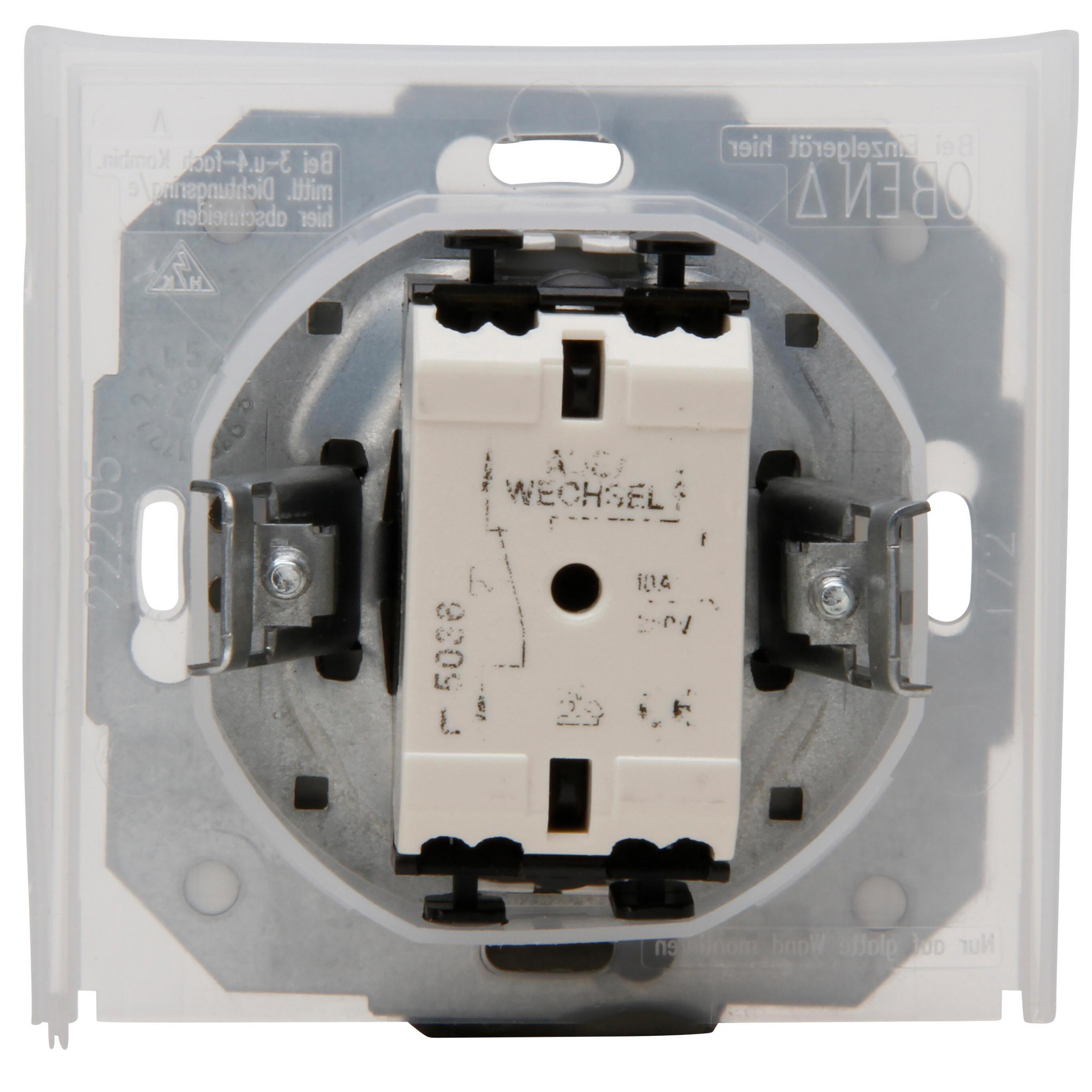 ATHENIS IP44 - Universal switch, colour: pure white - Image 4