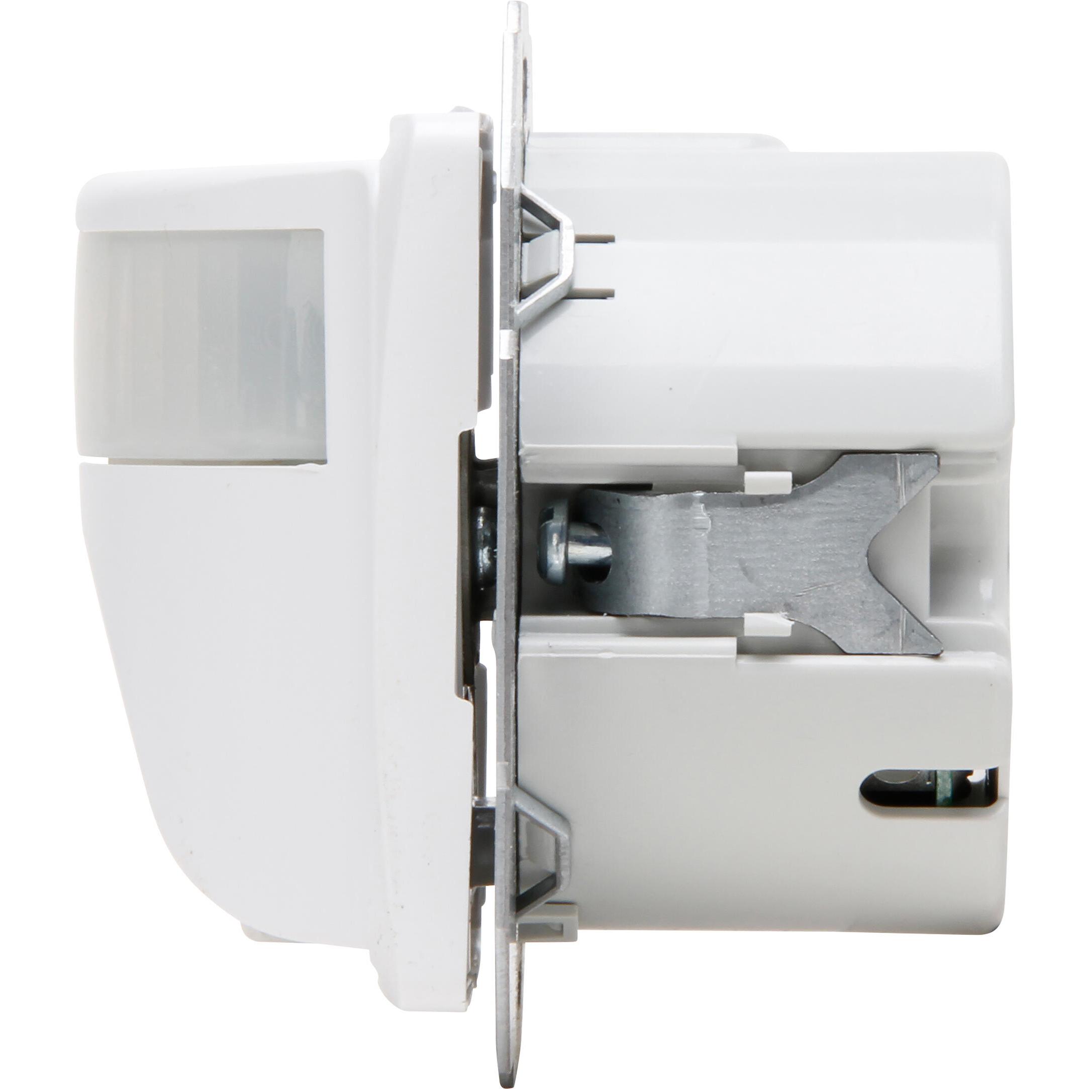 HK02/HK05/HK07 - INFRAcontrol R180°, infrared motion detctor, 3-wire device, max. 1,000W, 50x50mm, color: arcticwhite - Image 6