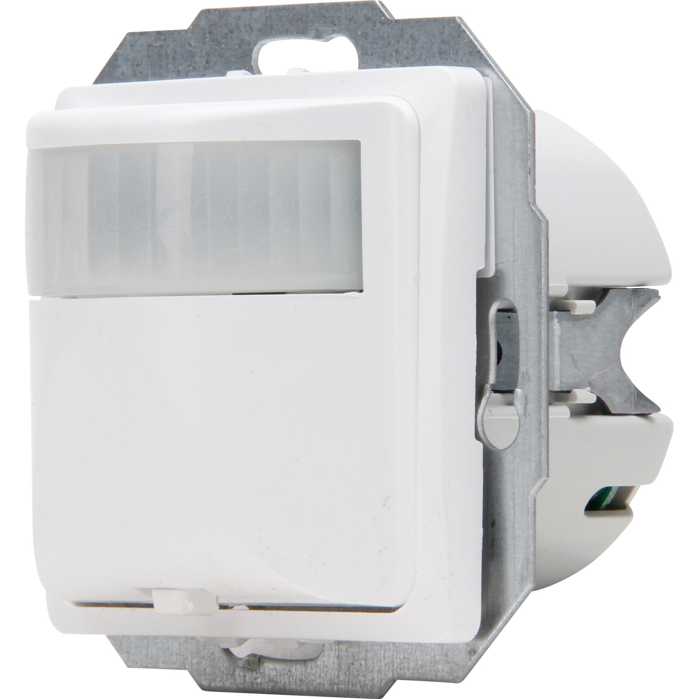 HK02/HK05/HK07 - INFRAcontrol R180°, infrared motion detctor, 3-wire device, max. 1,000W, 50x50mm, color: arcticwhite - Image 8