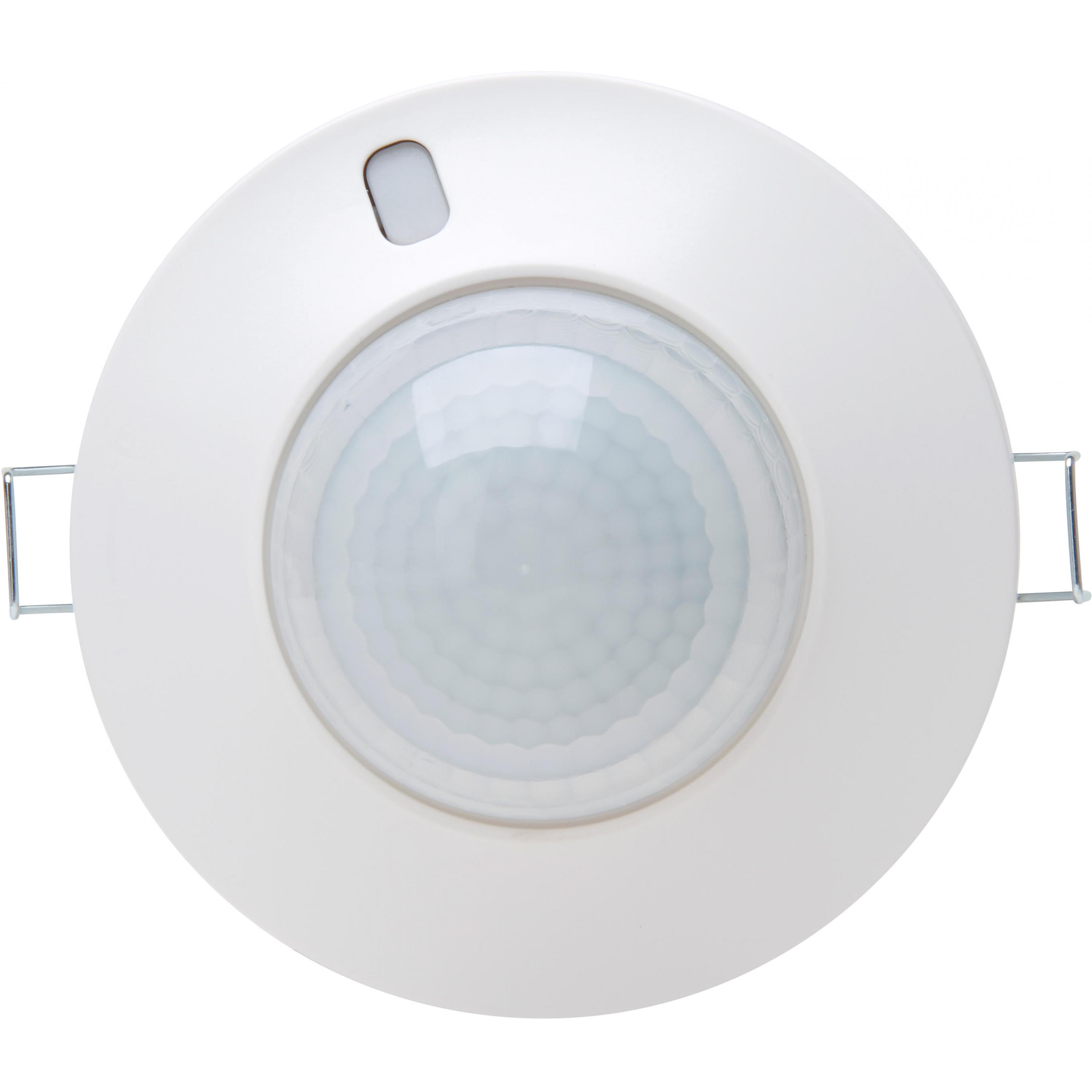 Presence detector PM360-DE-30-DALI-1-ws, ceiling mounting, detection range 30m, DALI-2, 1-channel. Colour: white