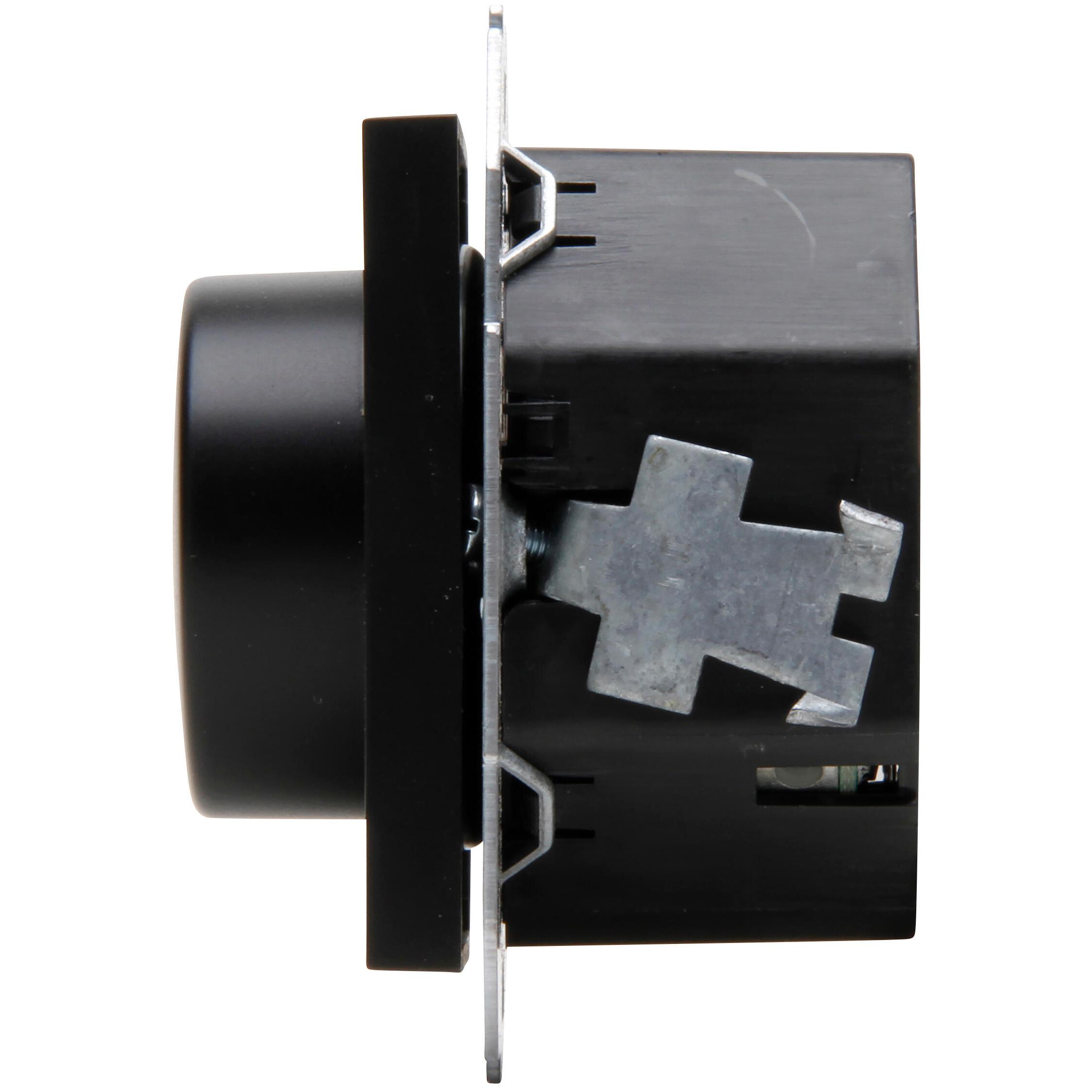 PARIS - push change-over universal dimmer, colour: black matt - Image 6