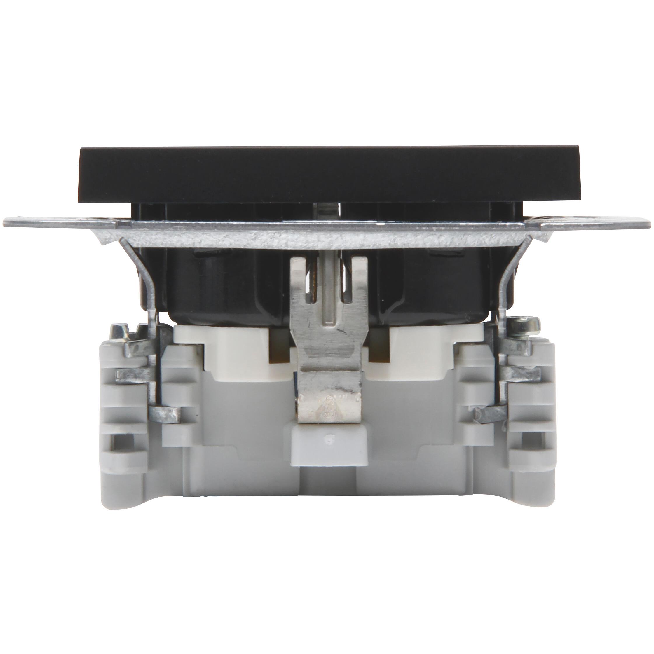 HK07 - Earthed socket outlet with shutter, colour: anthracite - Image 5