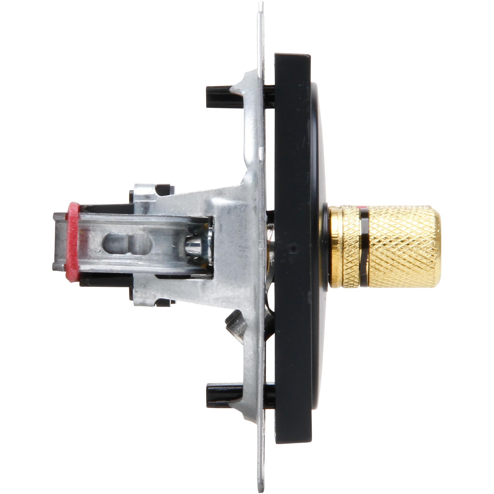 HK07 - loudspeaker socket for 4mm banana plugs or loudspeaker cable up to 16mm², colour: antracite - Image 7