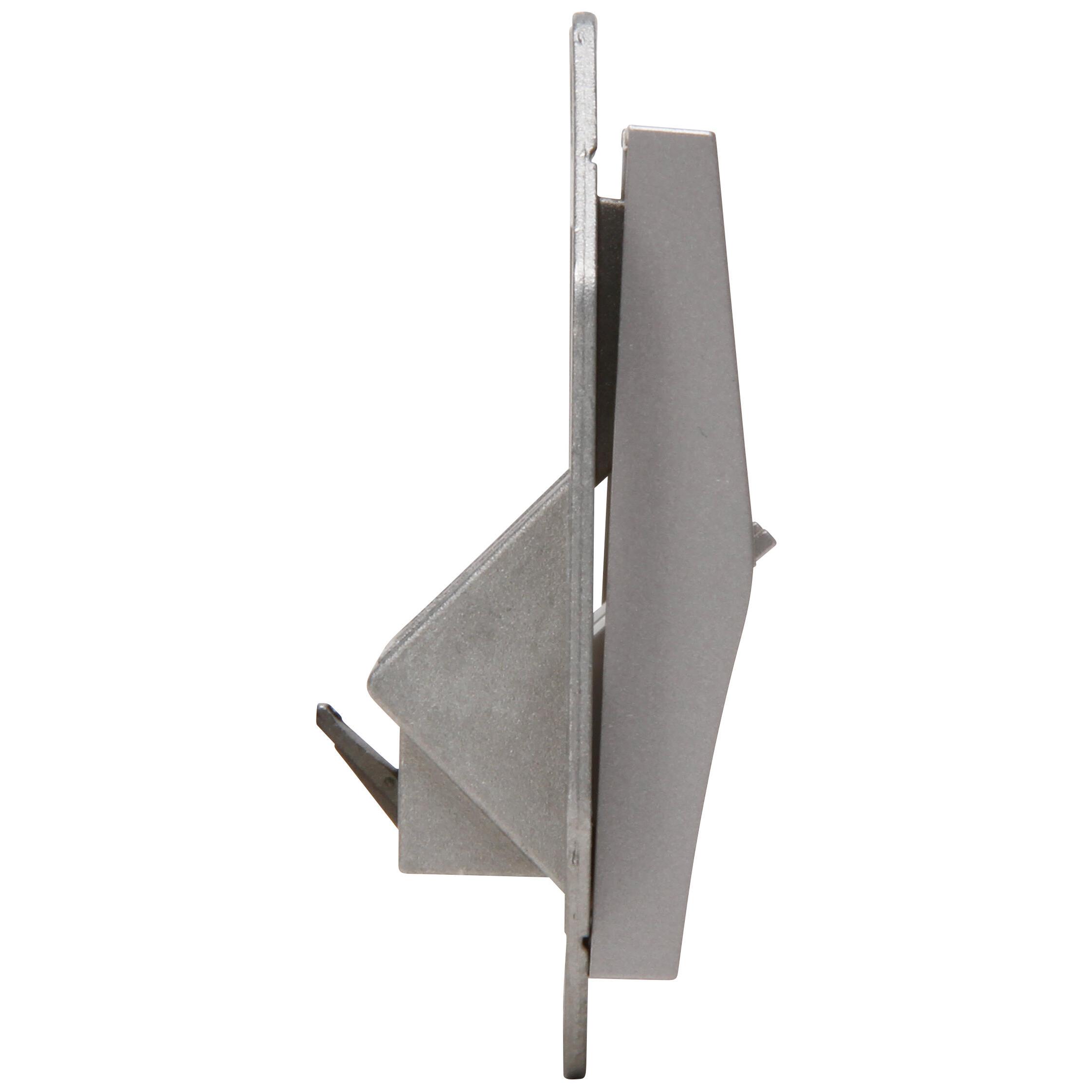 HK07 - Keystone support ring with cover, colour: steel - Image 7
