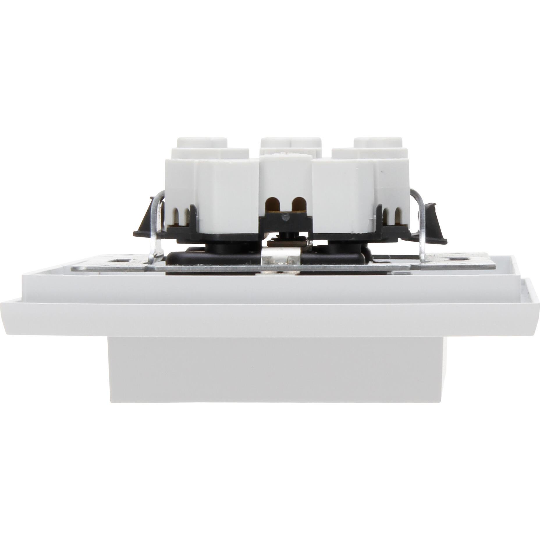 HK07 - double earthed socket outlet, colour: grey matt - Image 4