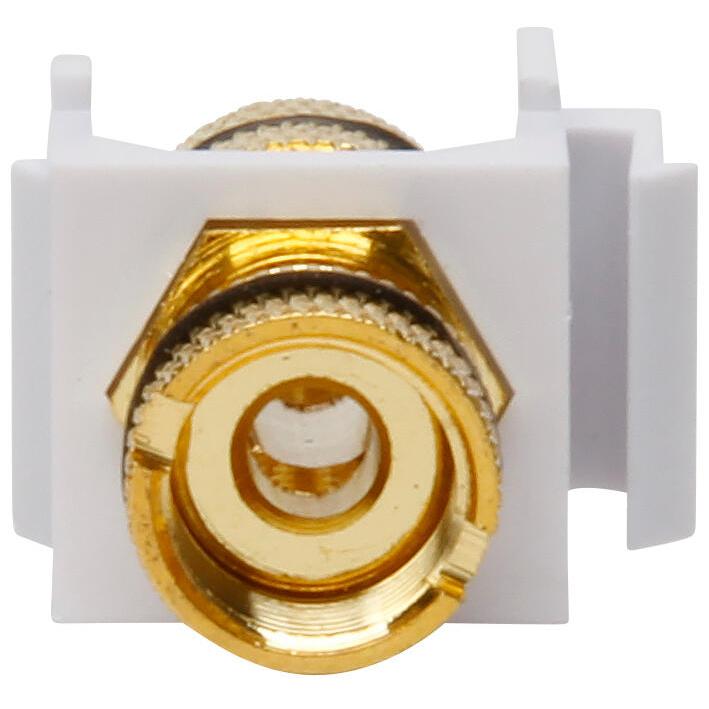 Keystone module - banana plug connecter, colur: black - Image 3