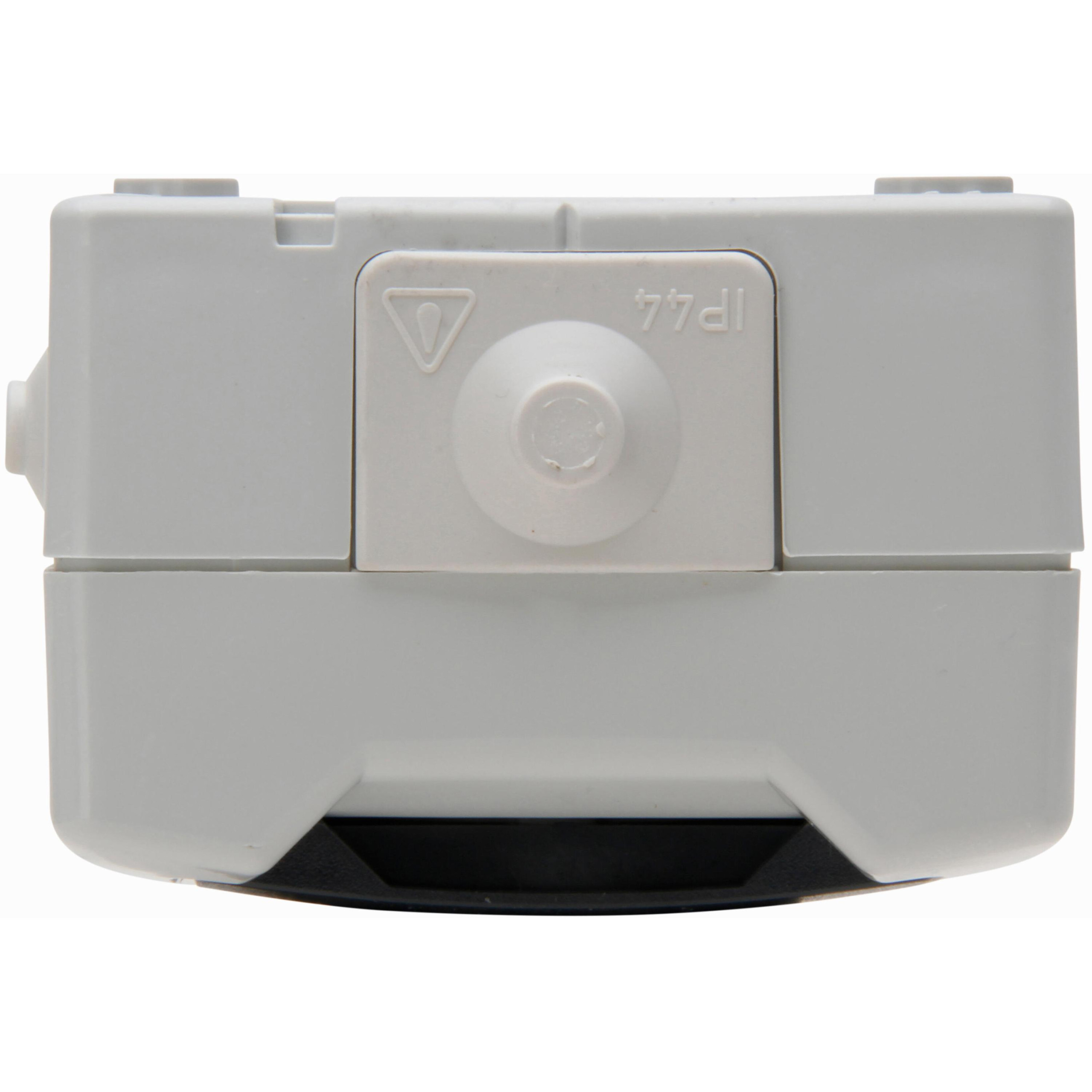 Nautic - wandcontactdoos 2V RA deksel IP44 vert., grijs - Afbeelding 5