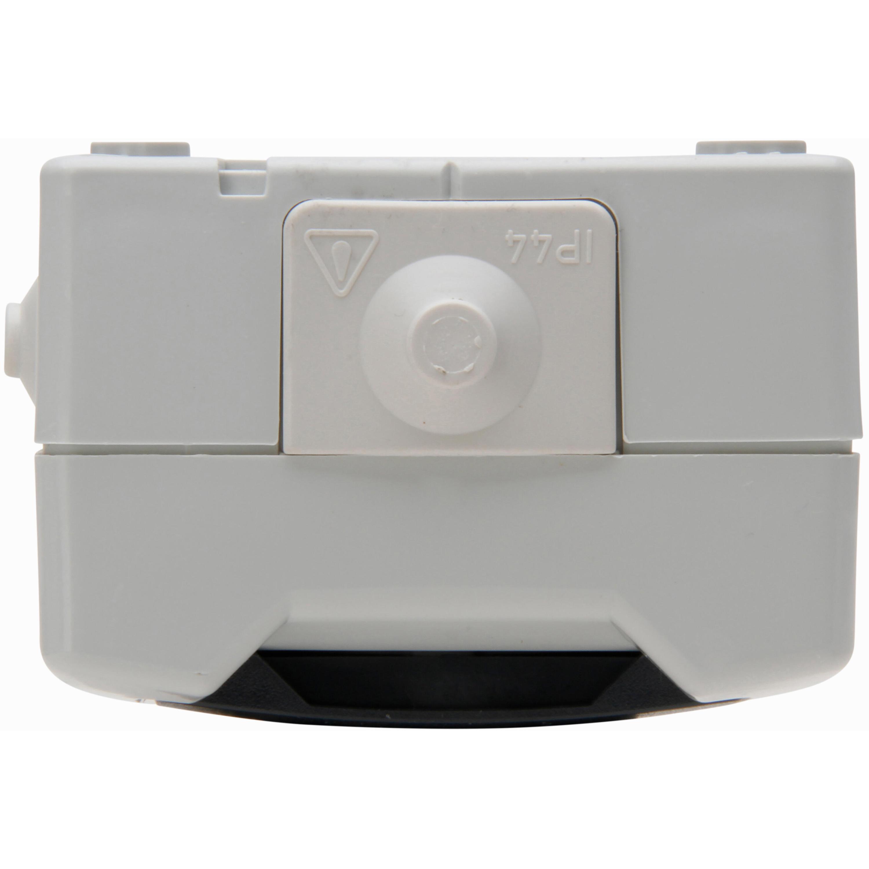 Nautic - wandcontactdoos 2V RA deksel IP44 vert., grijs - Afbeelding 5