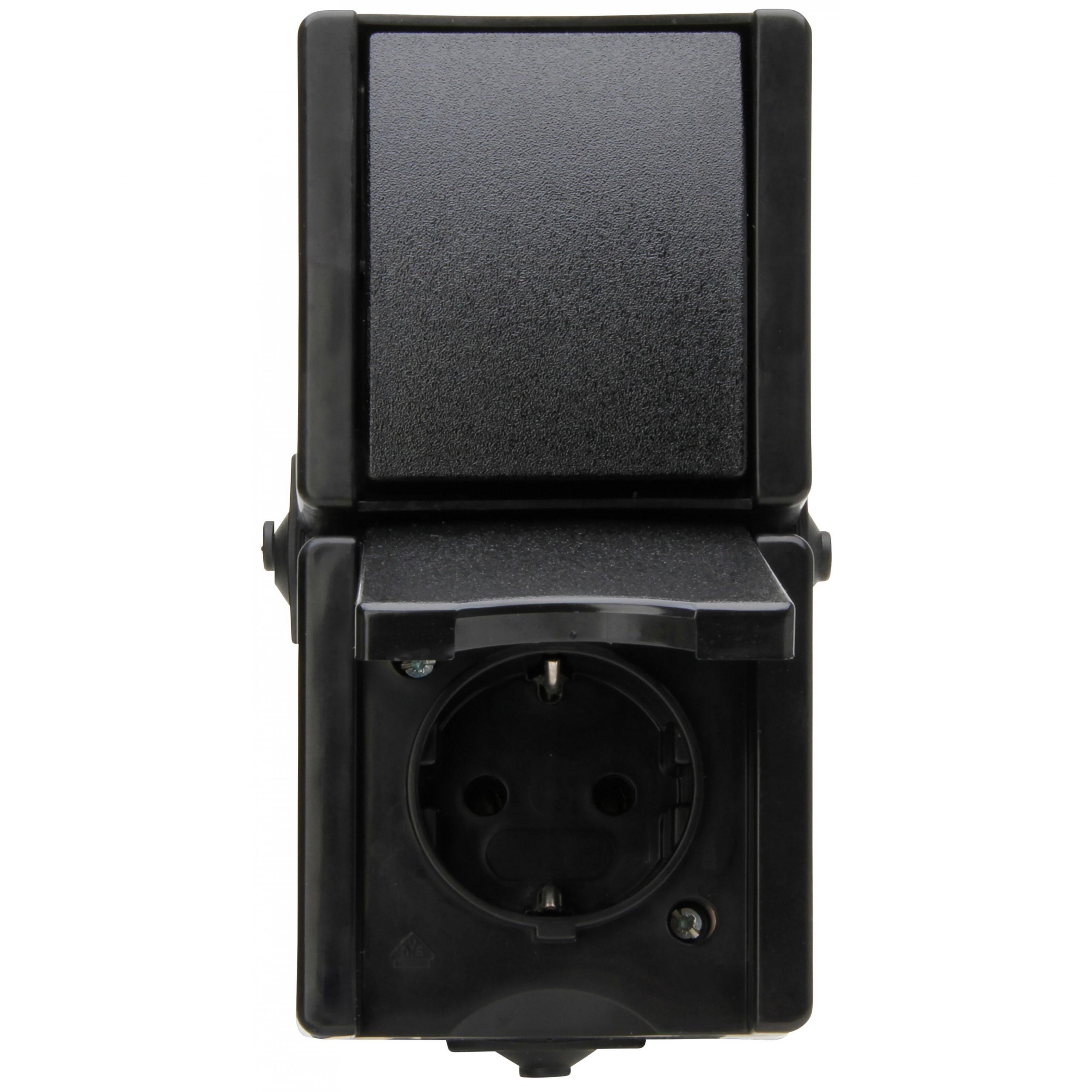 ProAQA - combinatie 1V RA, verticaal, zwart